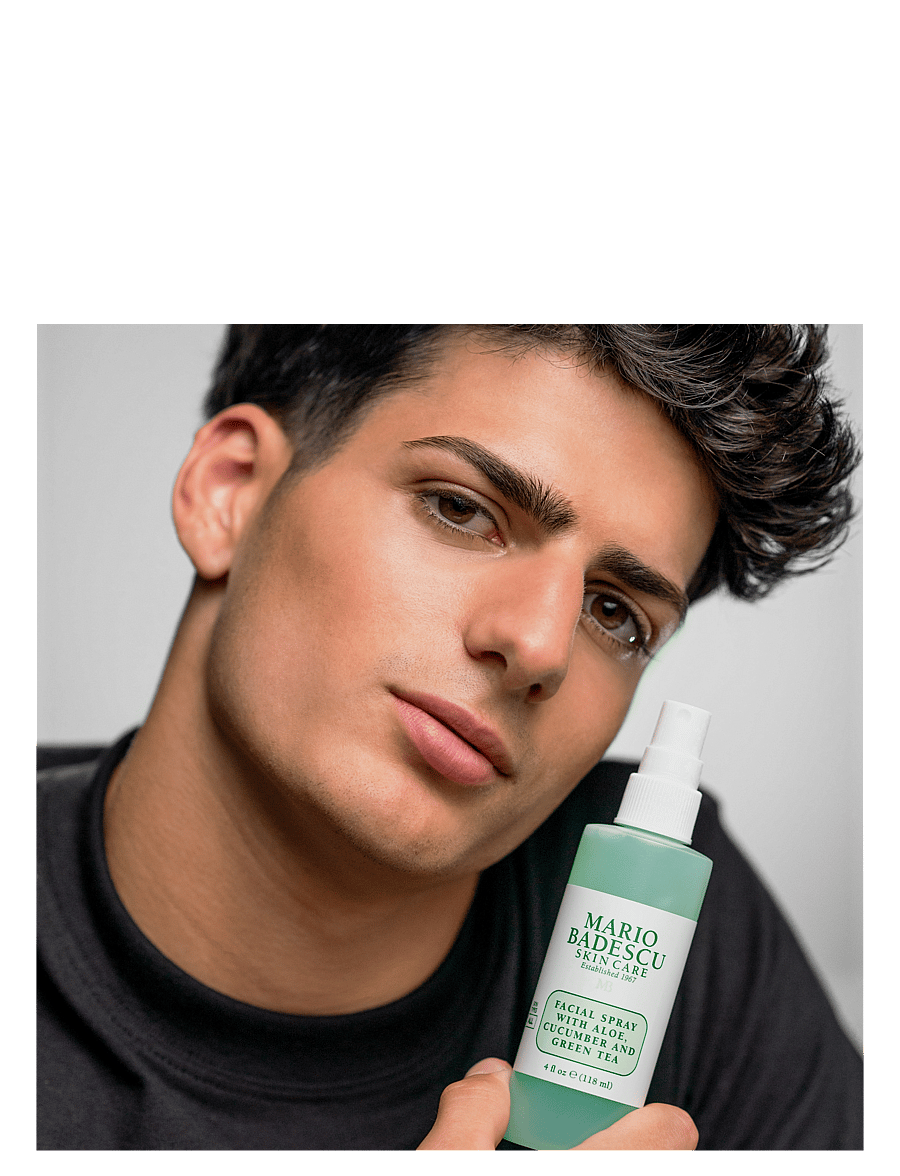 Mario Badescu - Mario Badescu Facial Spray W/ Aloe, Cucumber & Green Tea 118ml - ansigtsmist - clear - 4