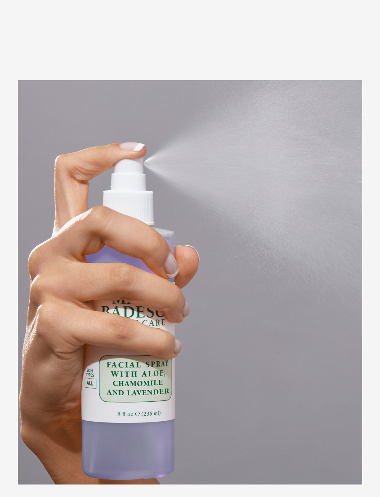 Mario Badescu - Mario Badescu Facial Spray W/ Aloe, Chamomile & Lavender 118ml - ansigtsmist - clear - 1