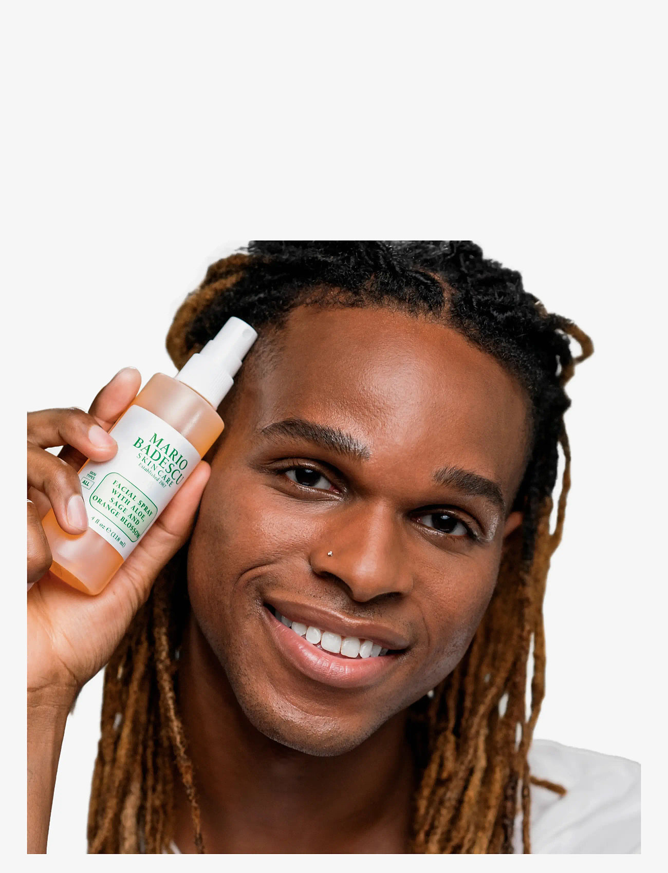 Mario Badescu - FACIAL SPRAY W/ ALOE, SAGE & ORANGE BLOSSOM - ansigtsmist - clear - 3