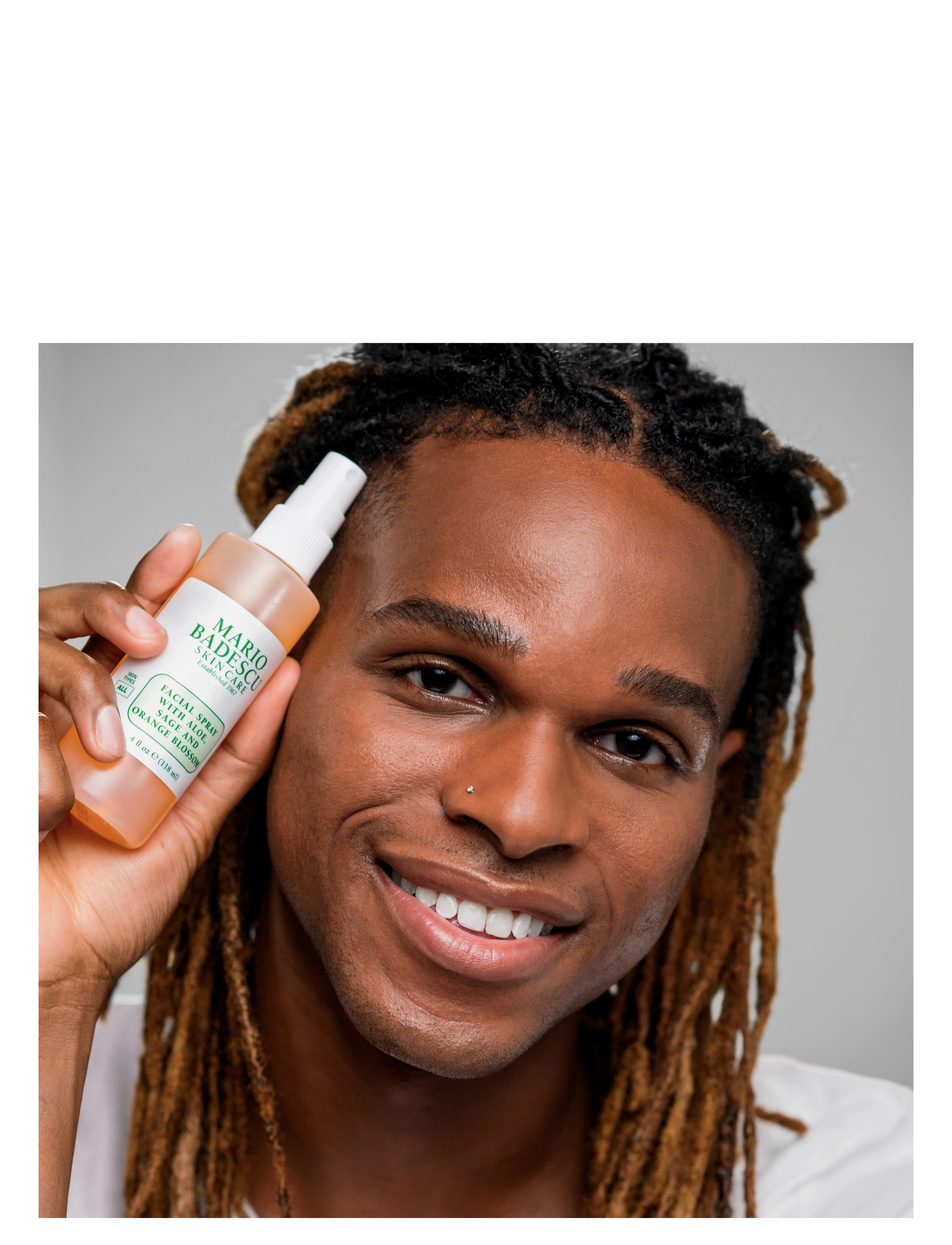 Mario Badescu - Mario Badescu Facial Spray W/ Aloe, Sage & Orange Blossom 118ml - ansigtsmist - clear - 4