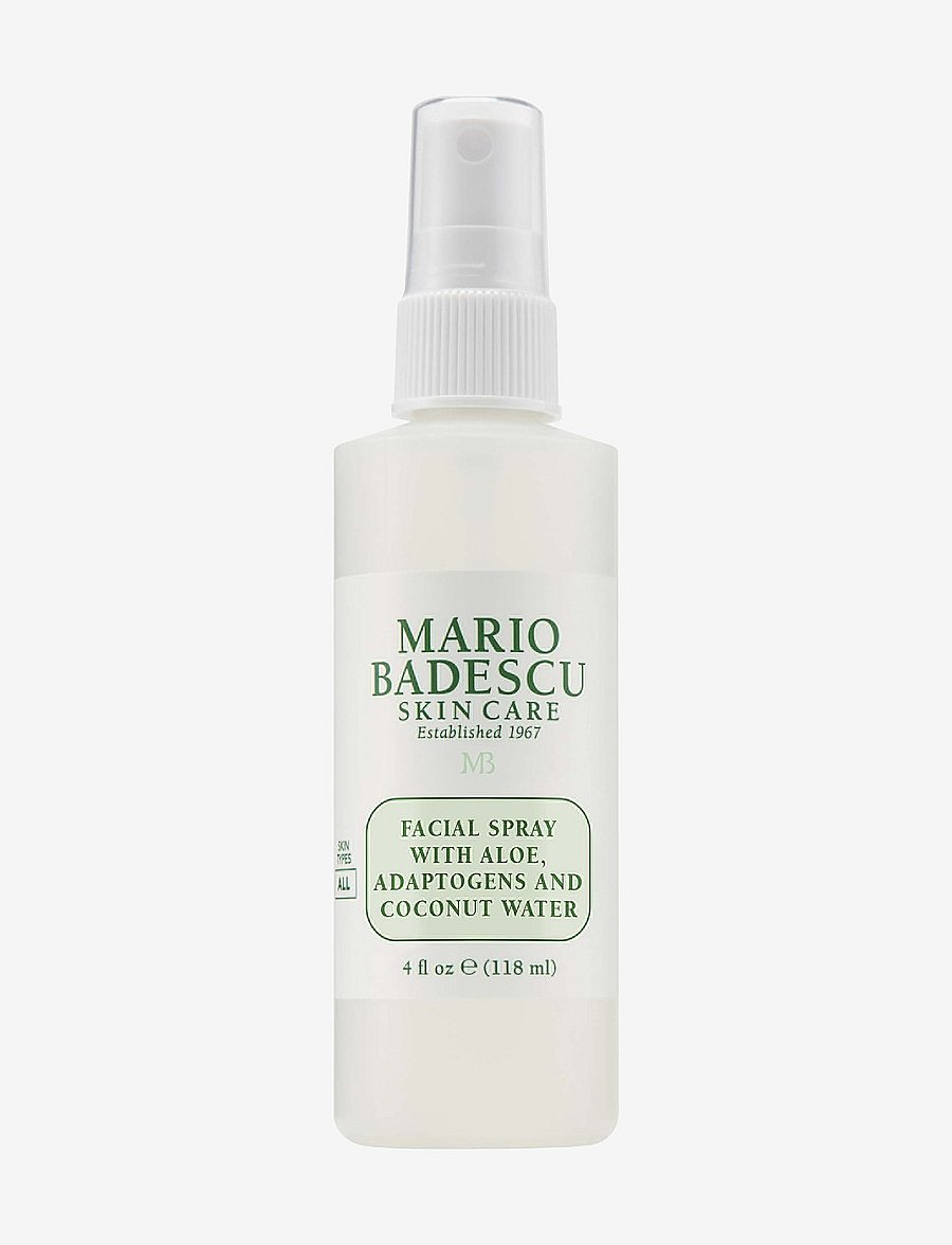 Mario Badescu - Mario Badescu Facial Spray With Aloe, Adaptogens And Coconut Water 118ml - ansiktsmist - clear - 1