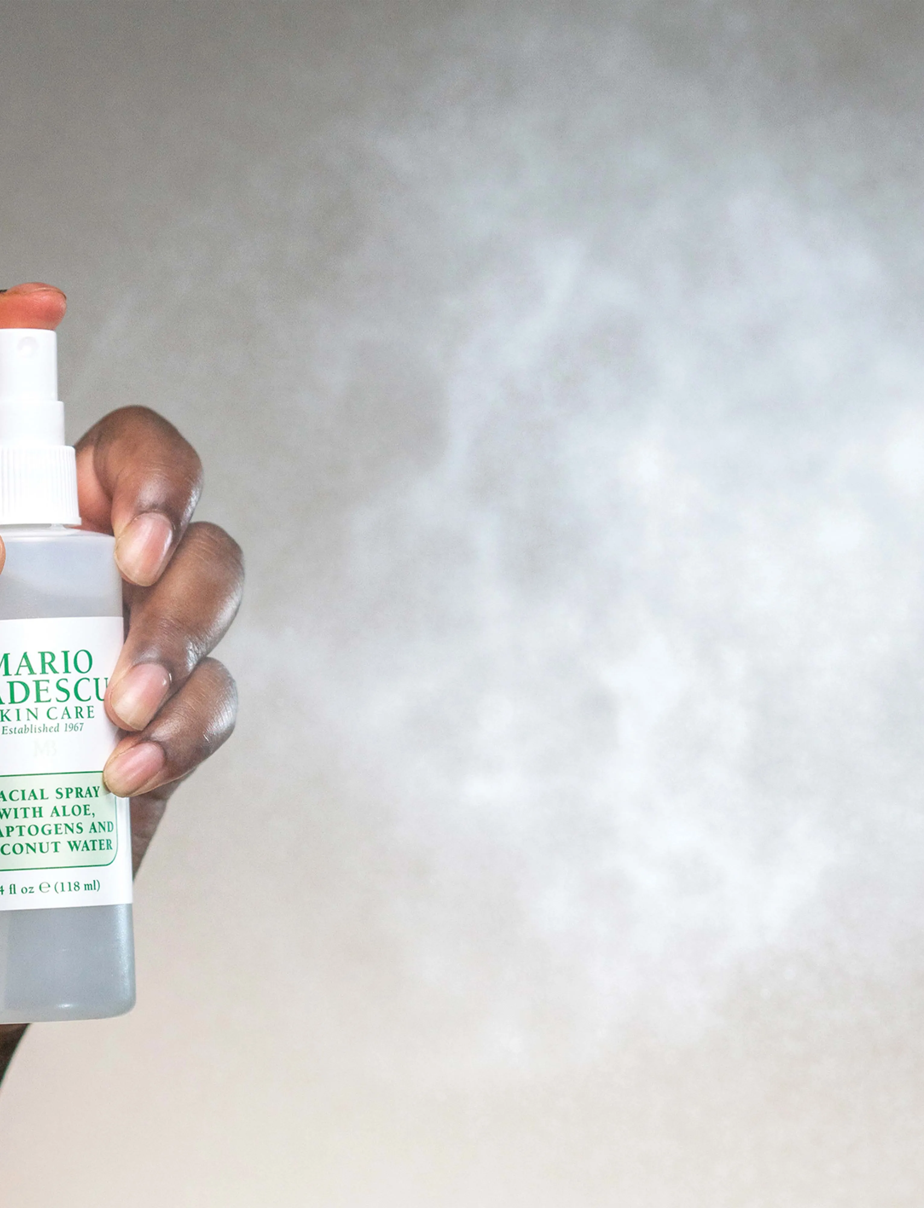 Mario Badescu Mario Badescu Facial Spray With Aloe, Adaptogens And Coconut Water 118ml, 118 ml, Nude, Rensemidler > Tonere, Dame