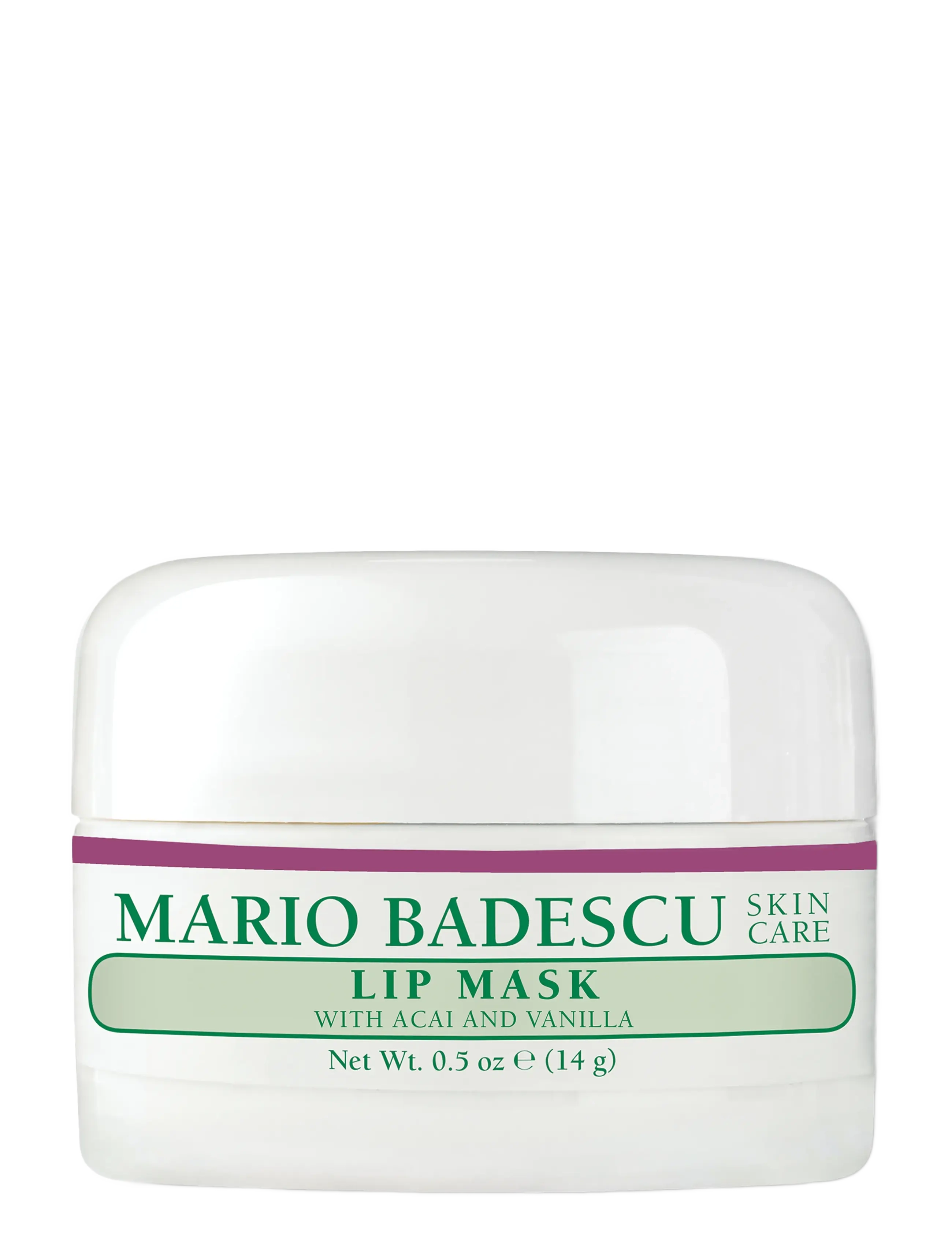 Mario Badescu LIP MASK WITH ACAI & VANILLA - Ansiktsvård - CLEAR / undefined