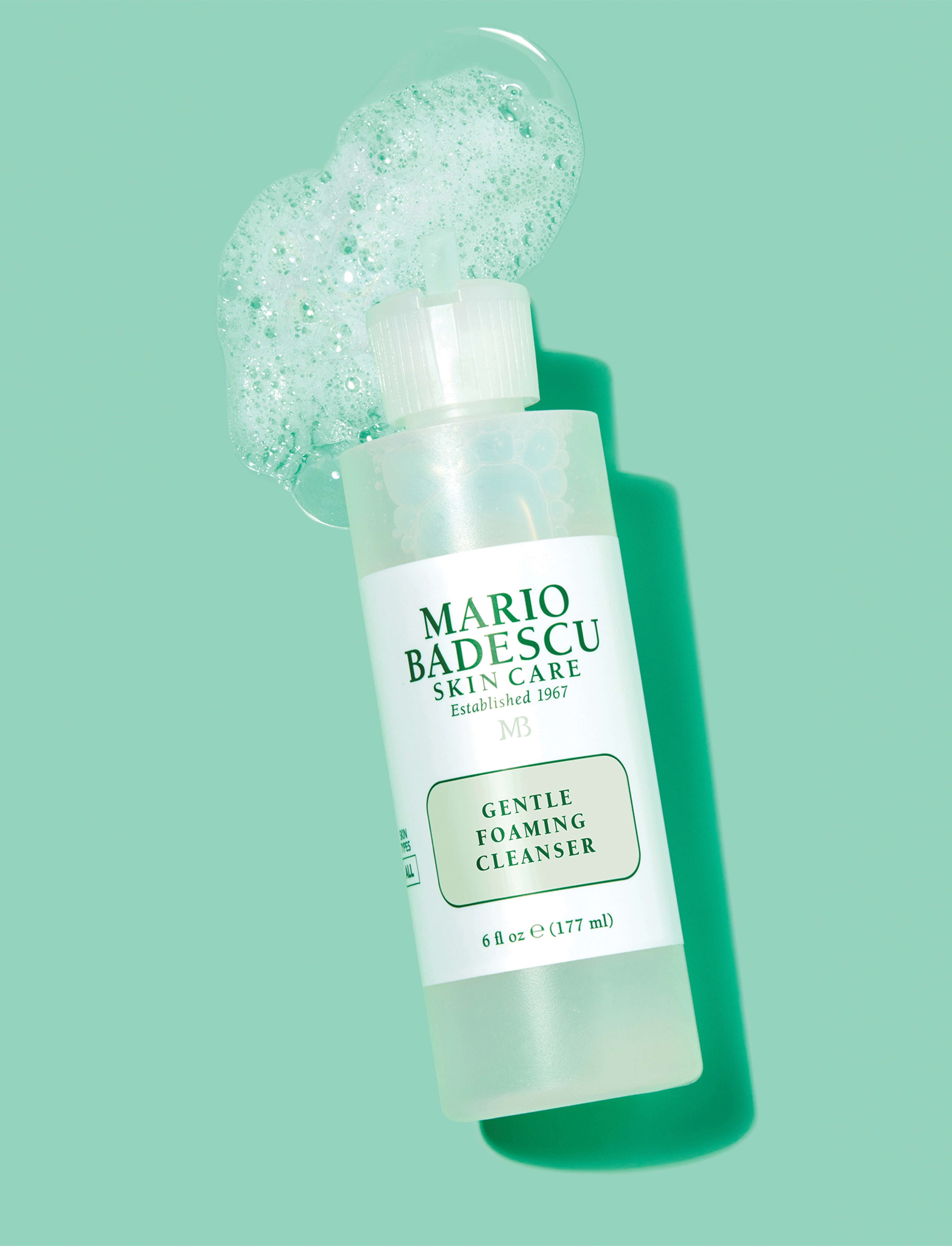 Mario Badescu - Mario Badescu Glycolic Foaming Cleanser 177ml - hreinsifroður - clear - 4