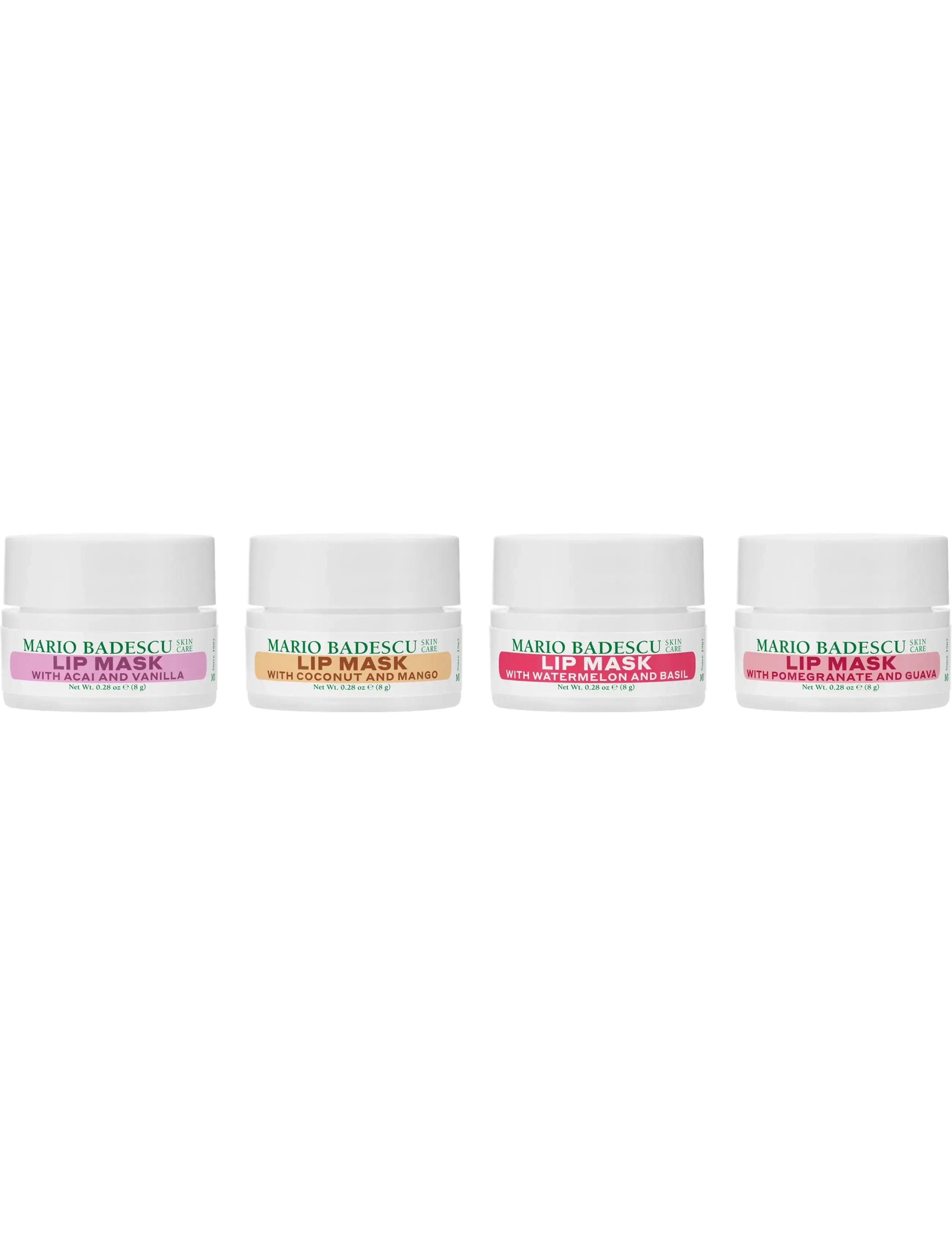 Mario Badescu - Lip Mask Collection (4 lip masks x 8ml) - no color - 3