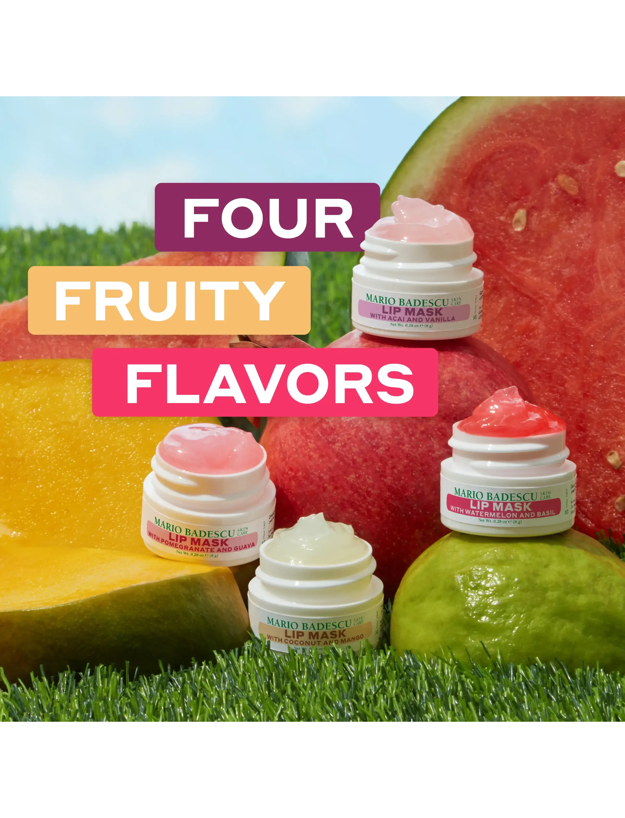 Mario Badescu - Lip Mask Collection (4 lip masks x 8ml) - no color - 5