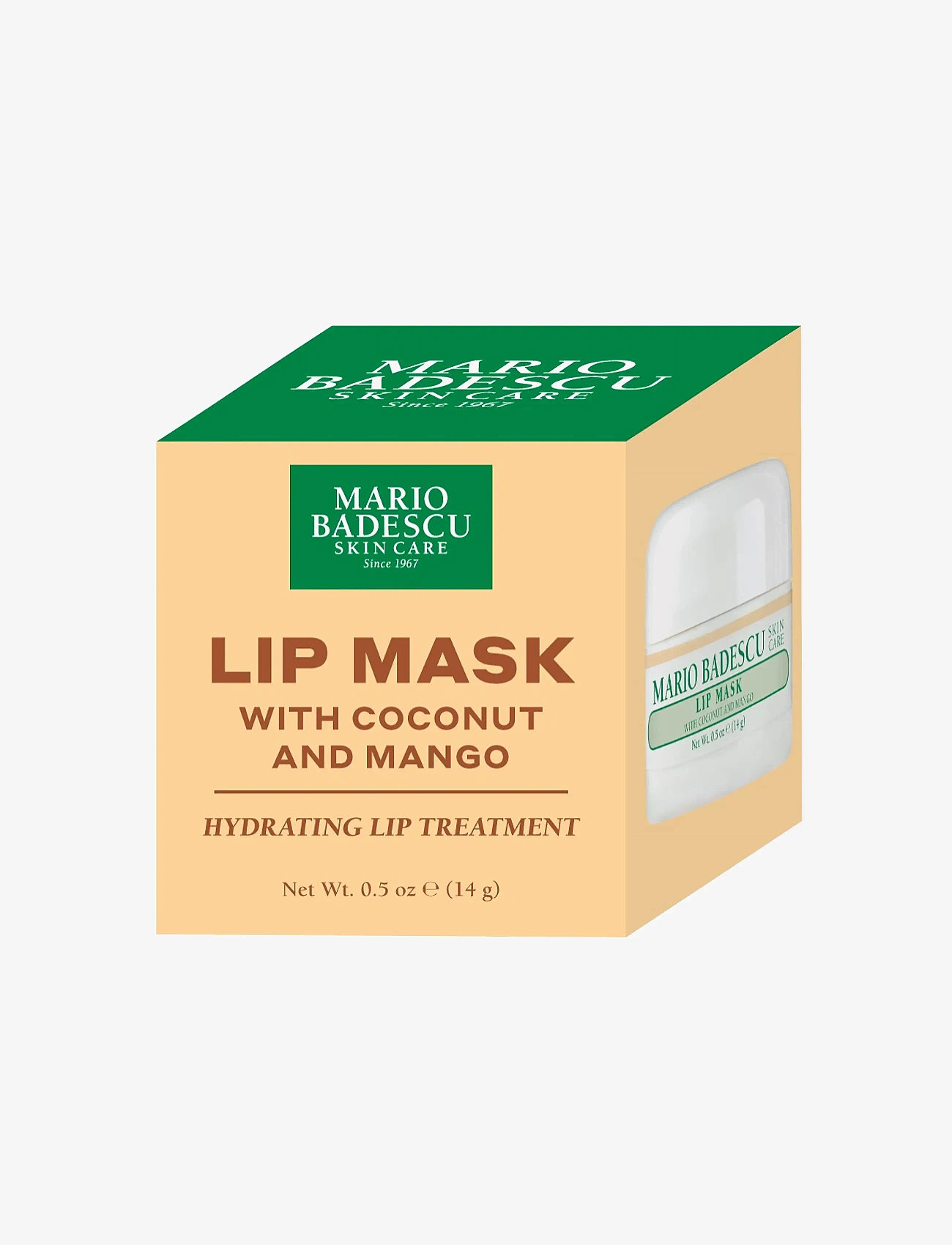 Mario Badescu - Lip Mask With Coconut & Mango - läppmasker - no color - 3