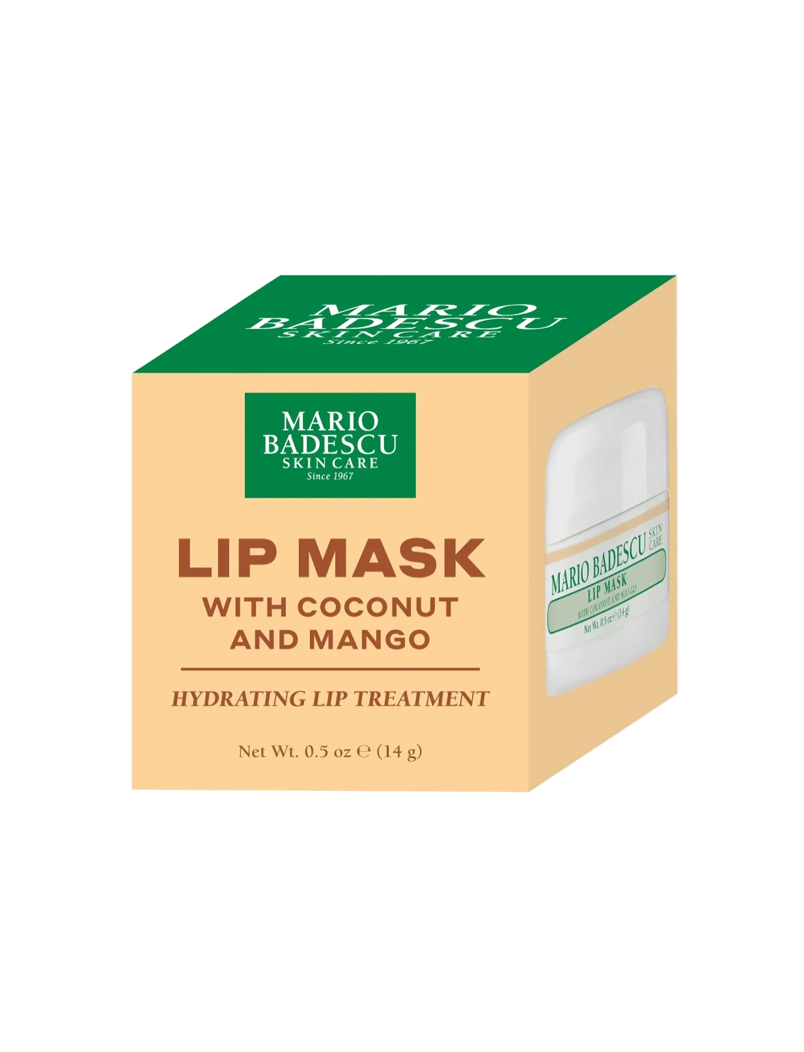 Mario Badescu - Lip Mask With Coconut & Mango - läppmasker - no color - 3