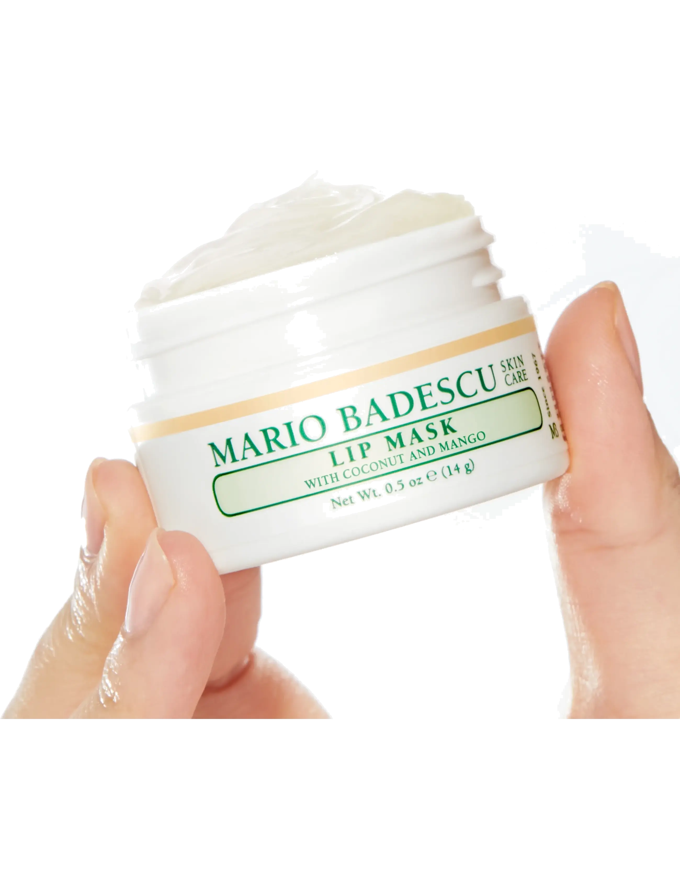 Mario Badescu - Lip Mask With Coconut & Mango - läppmasker - no color - 4