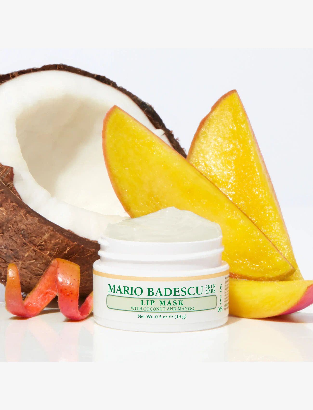 Mario Badescu - Lip Mask With Coconut & Mango - läppmasker - no color - 5