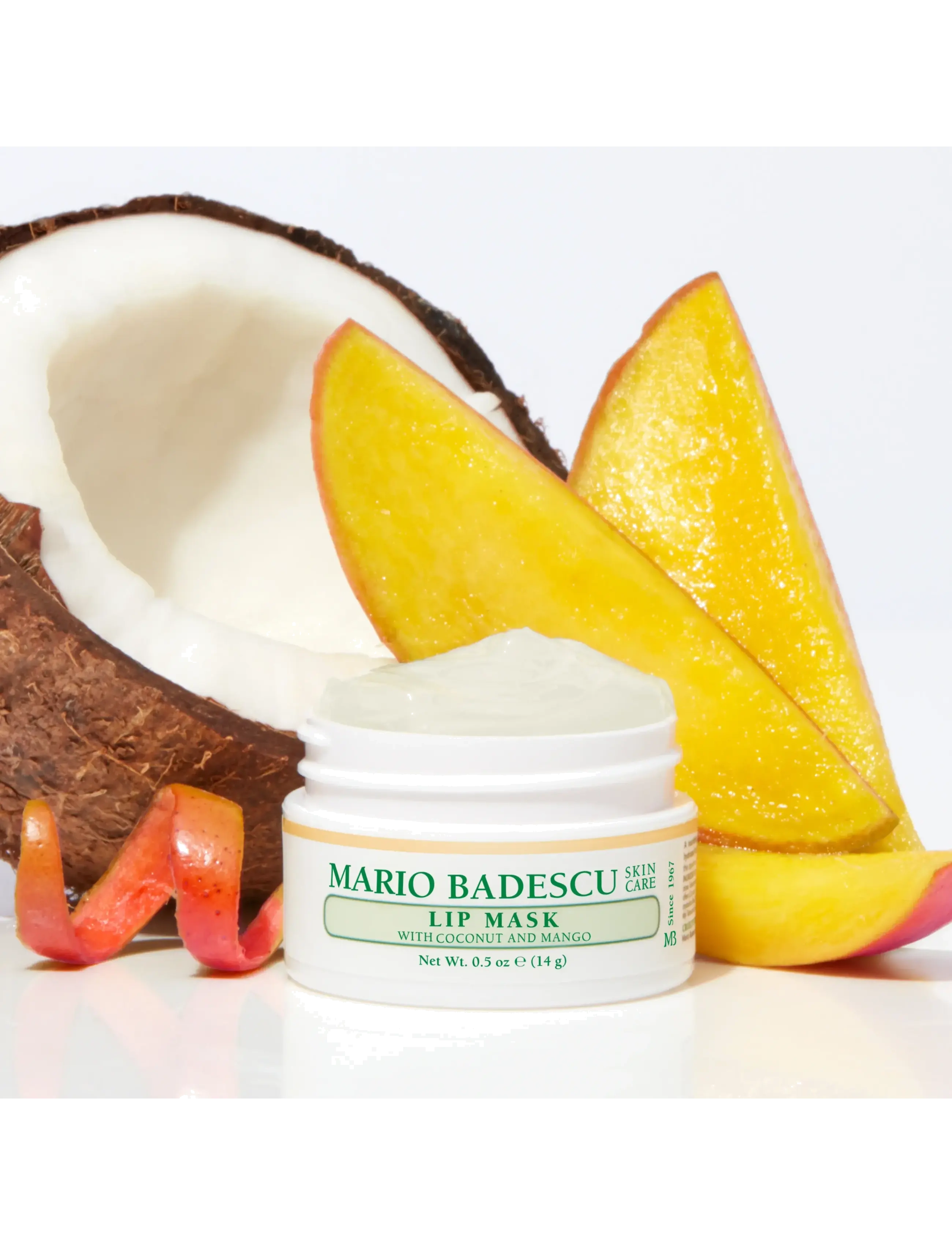 Mario Badescu - Lip Mask With Coconut & Mango - läppmasker - no color - 5