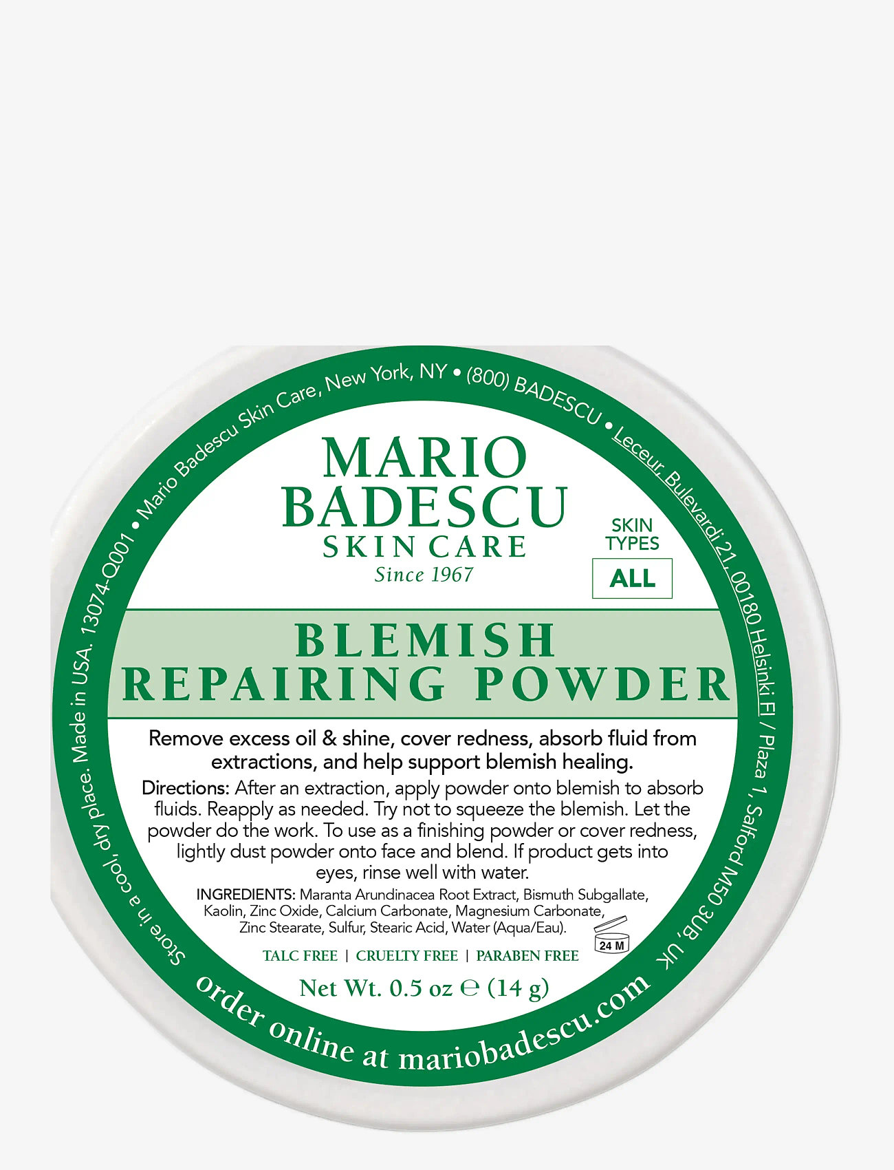 Mario Badescu - BLEMISH REPAIRING POWDER - dagcremer - no color - 0