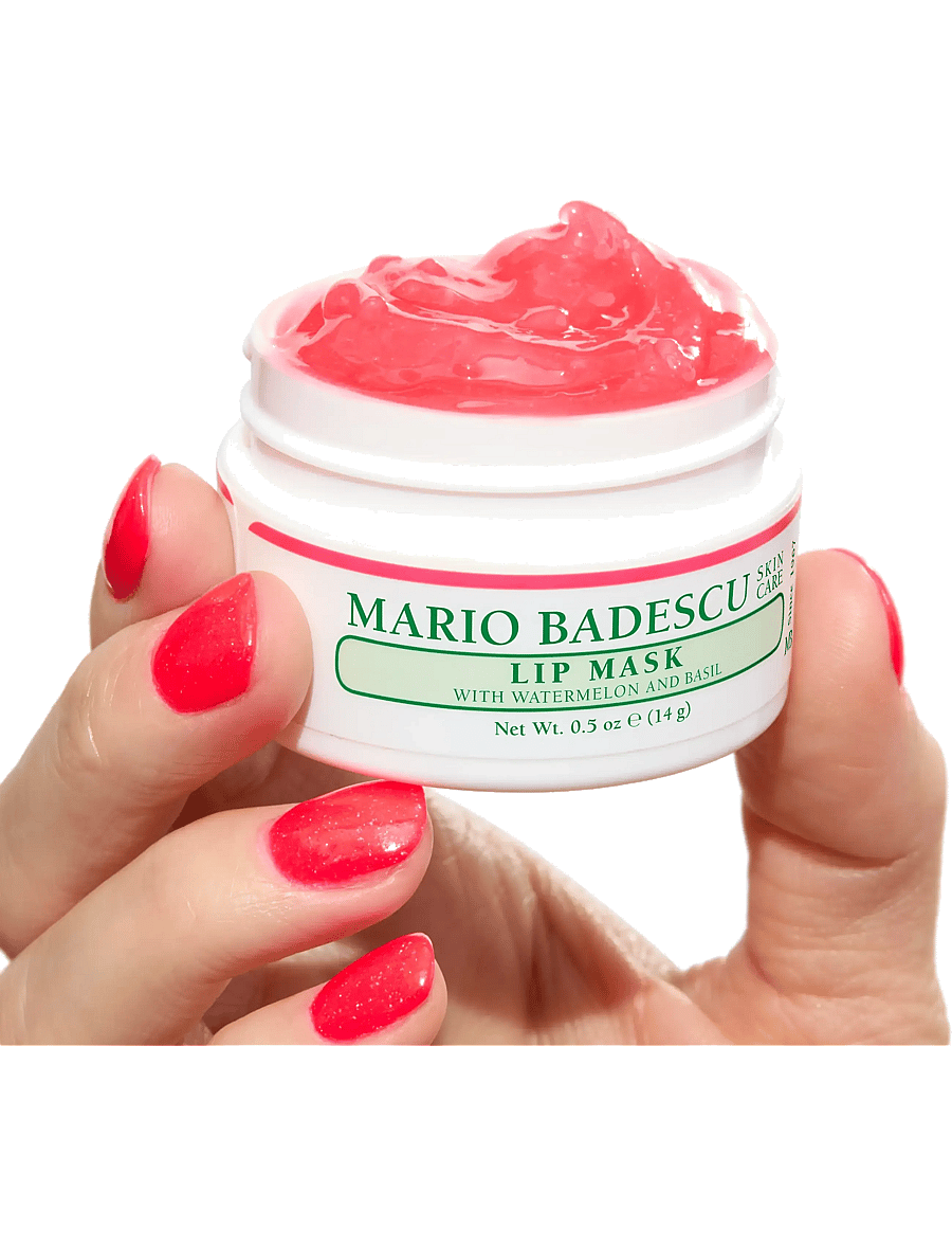 Mario Badescu - Lip Mask With Watermelon & Basil - läppmasker - no color - 5