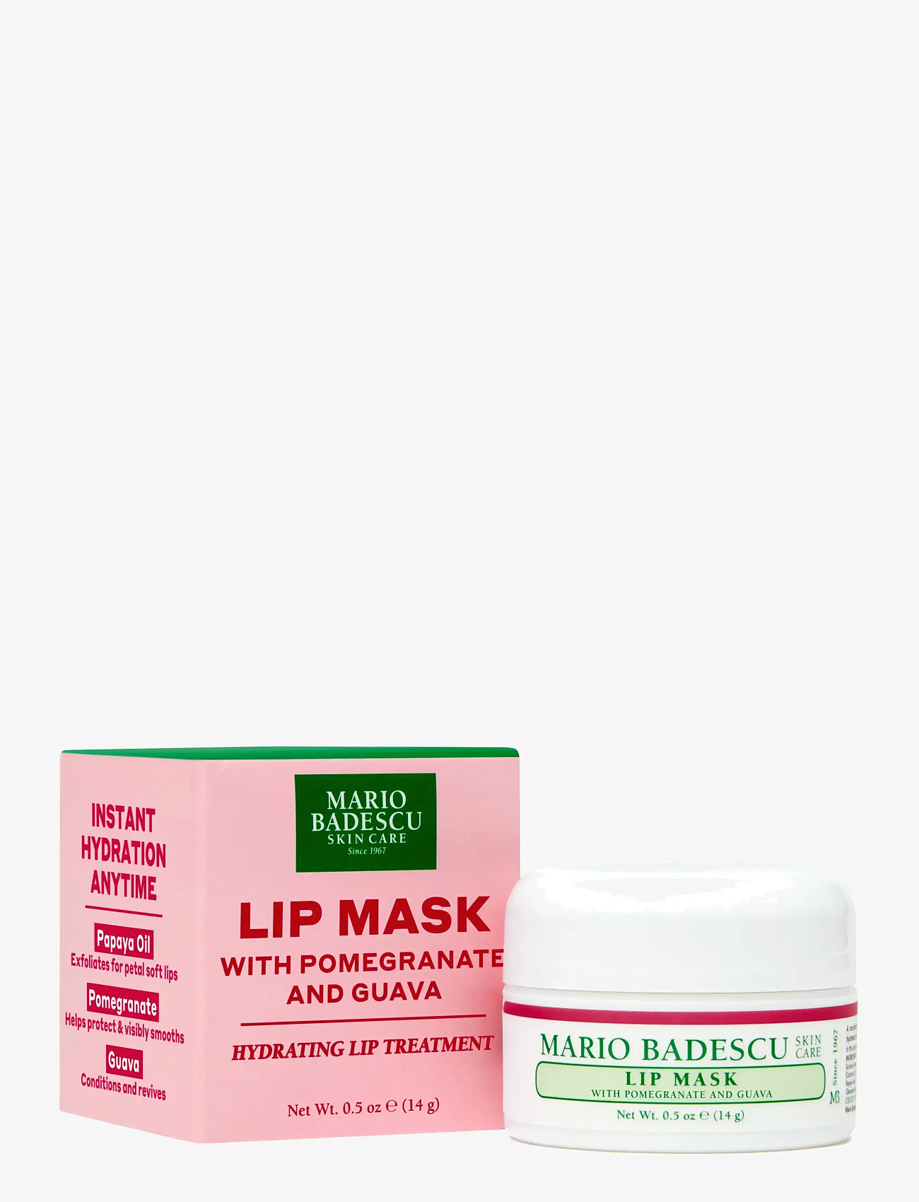 Mario Badescu - Lip Mask With Pomegranate & Guava - läppmasker - no color - 2