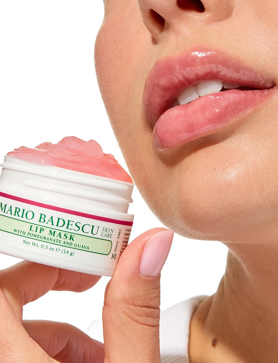 Mario Badescu - Lip Mask With Pomegranate & Guava - läppmasker - no color - 0