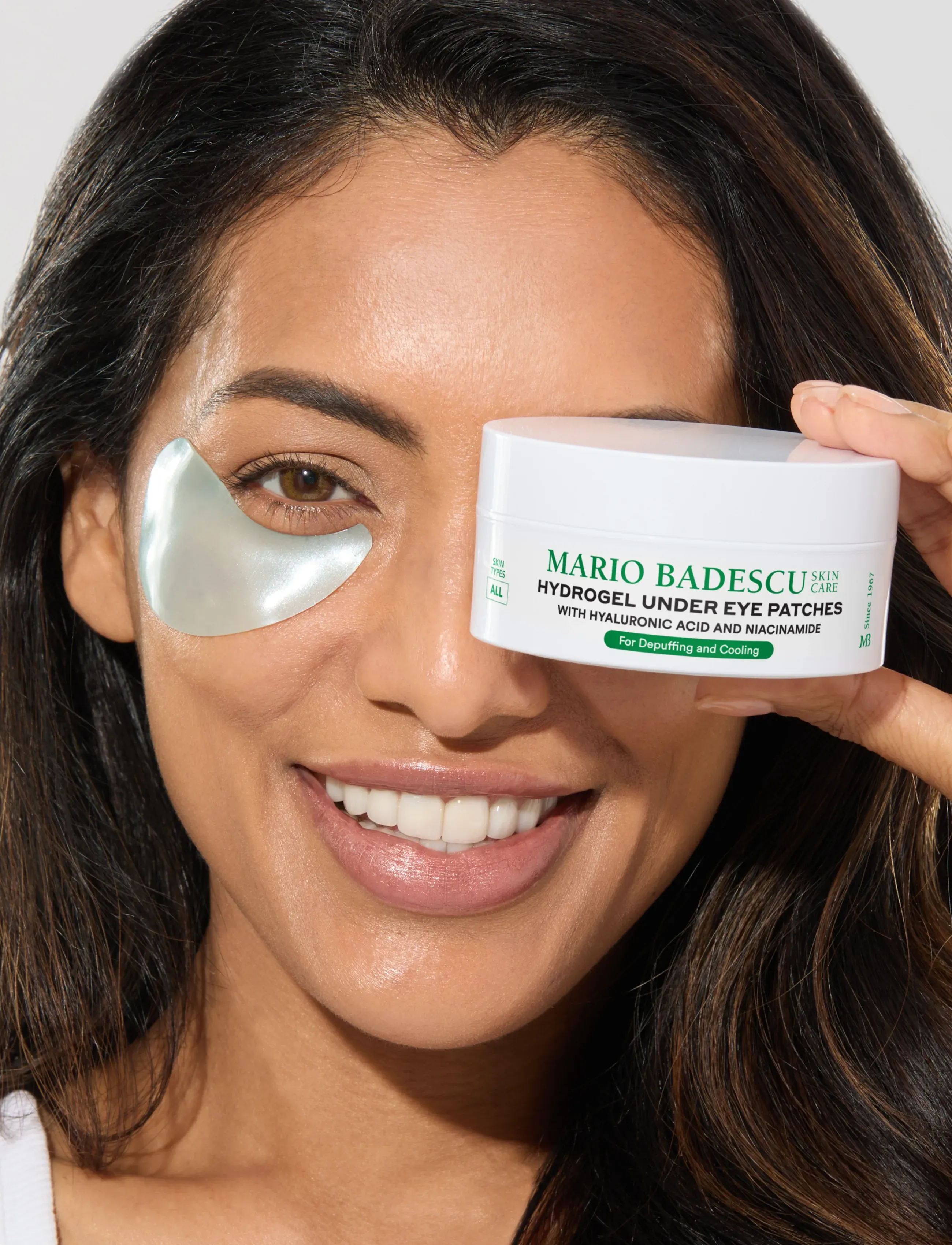 Mario Badescu Hydrogel Under Eye Mask, 1 SET, White, Eye Care > Eye Patches, Dame