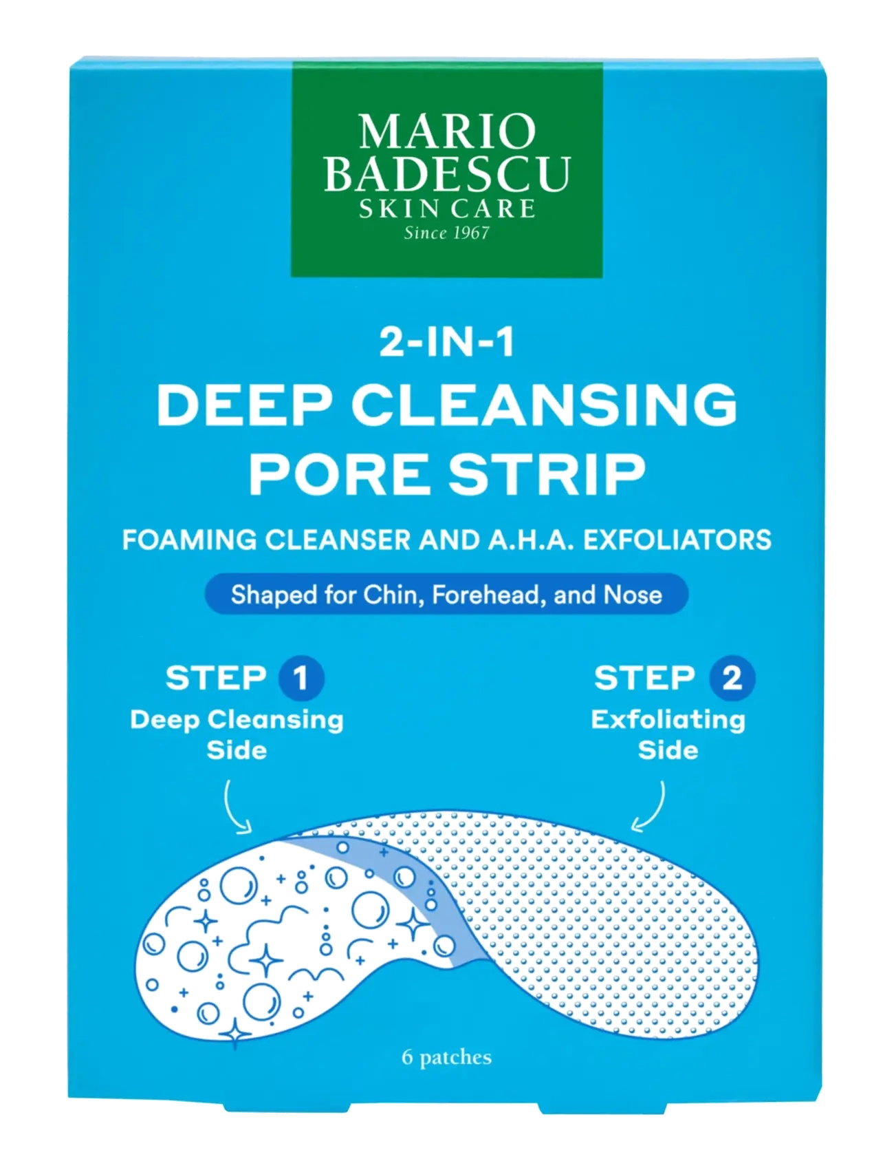 Mario Badescu 2-In-1 Deep Cleansing Pore Strip - Hudvård - NO COLOR / undefined