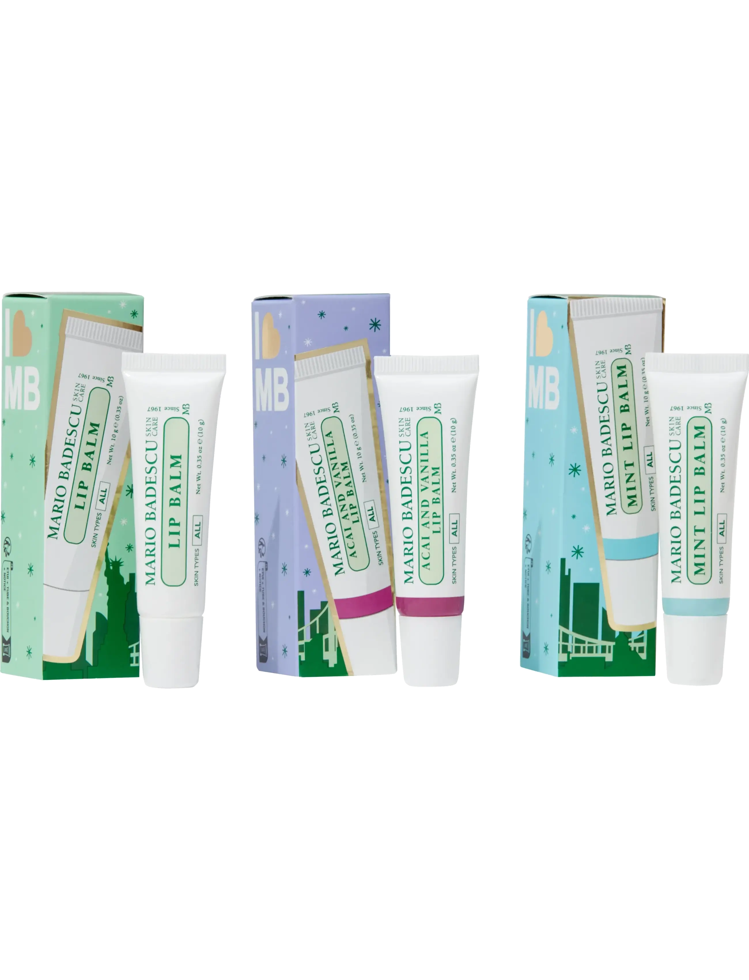 Mario Badescu - Lip Balm Trio - varakrem - clear - 1