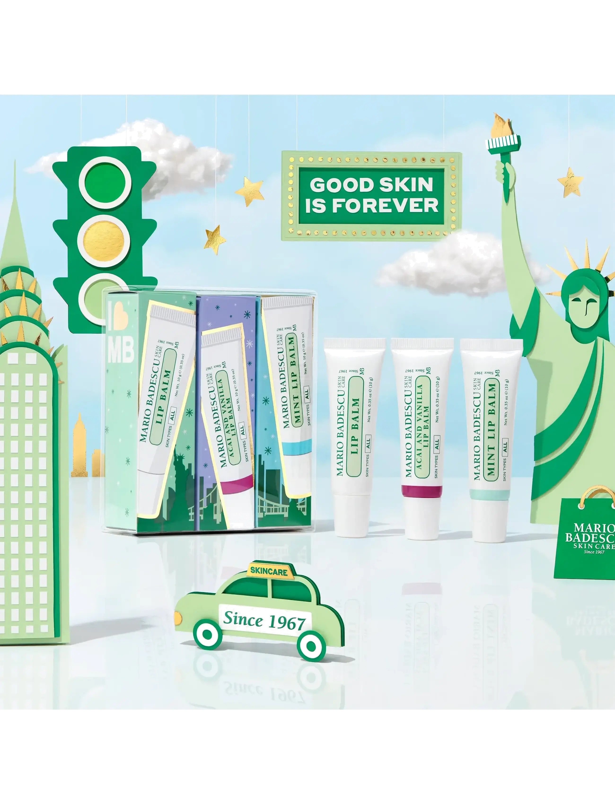 Mario Badescu - Lip Balm Trio - varakrem - clear - 3