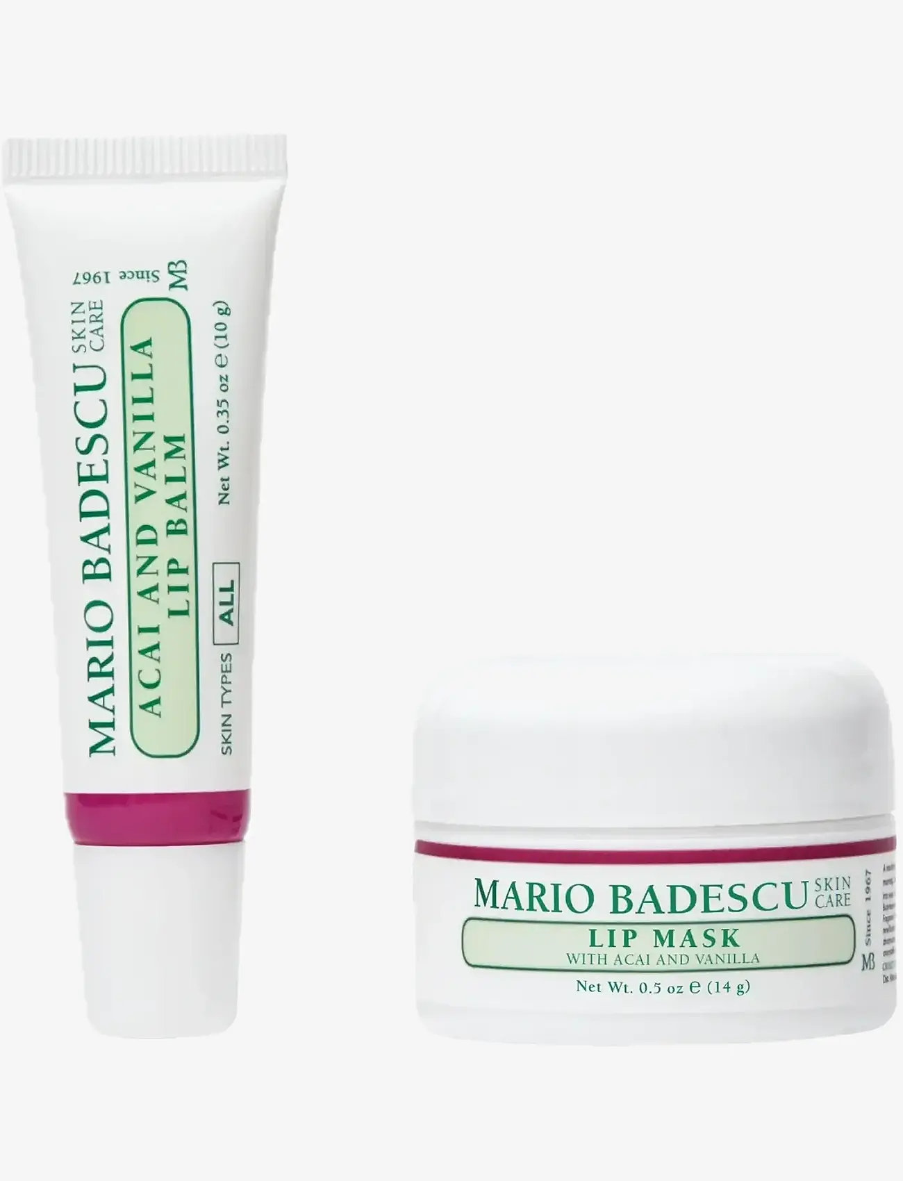 Mario Badescu - Day to Night Duo - læbemaske - clear - 0