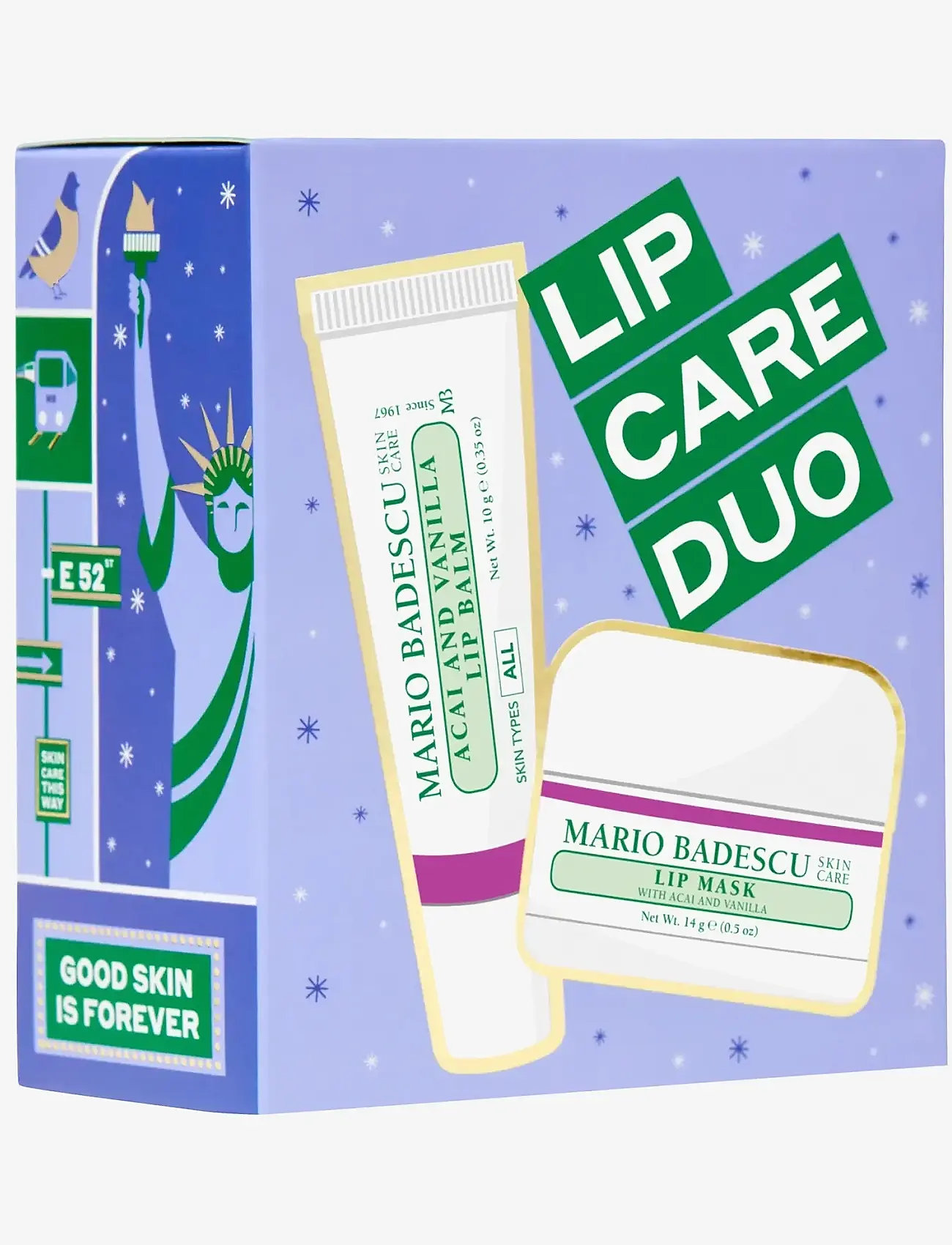 Mario Badescu - Day to Night Duo - læbemaske - clear - 1