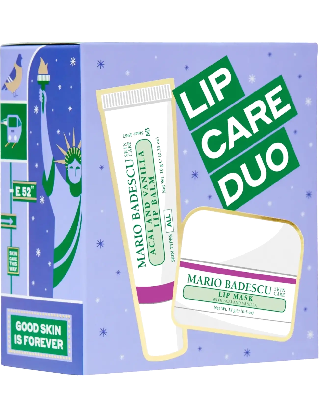 Mario Badescu - Day to Night Duo - læbemaske - clear - 1
