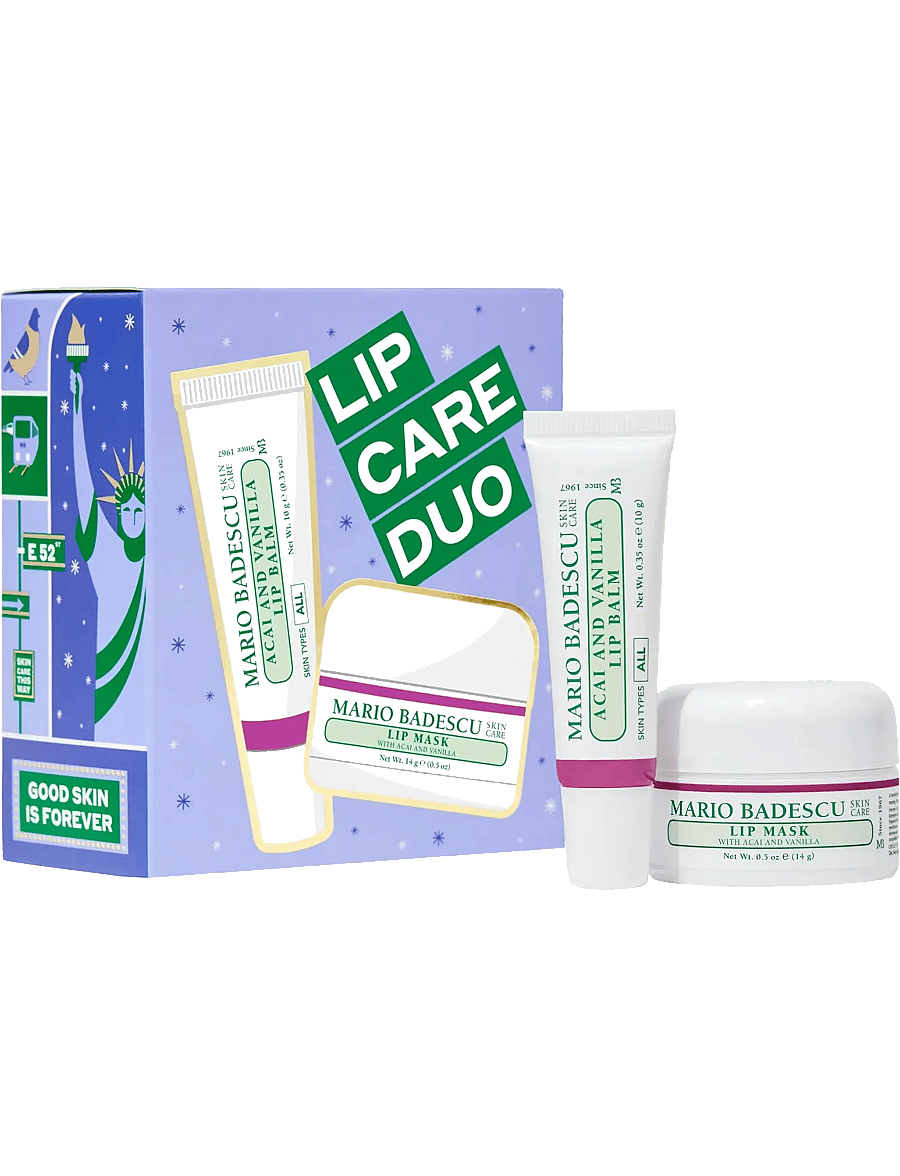 Mario Badescu - Day to Night Duo - läppmasker - clear - 2