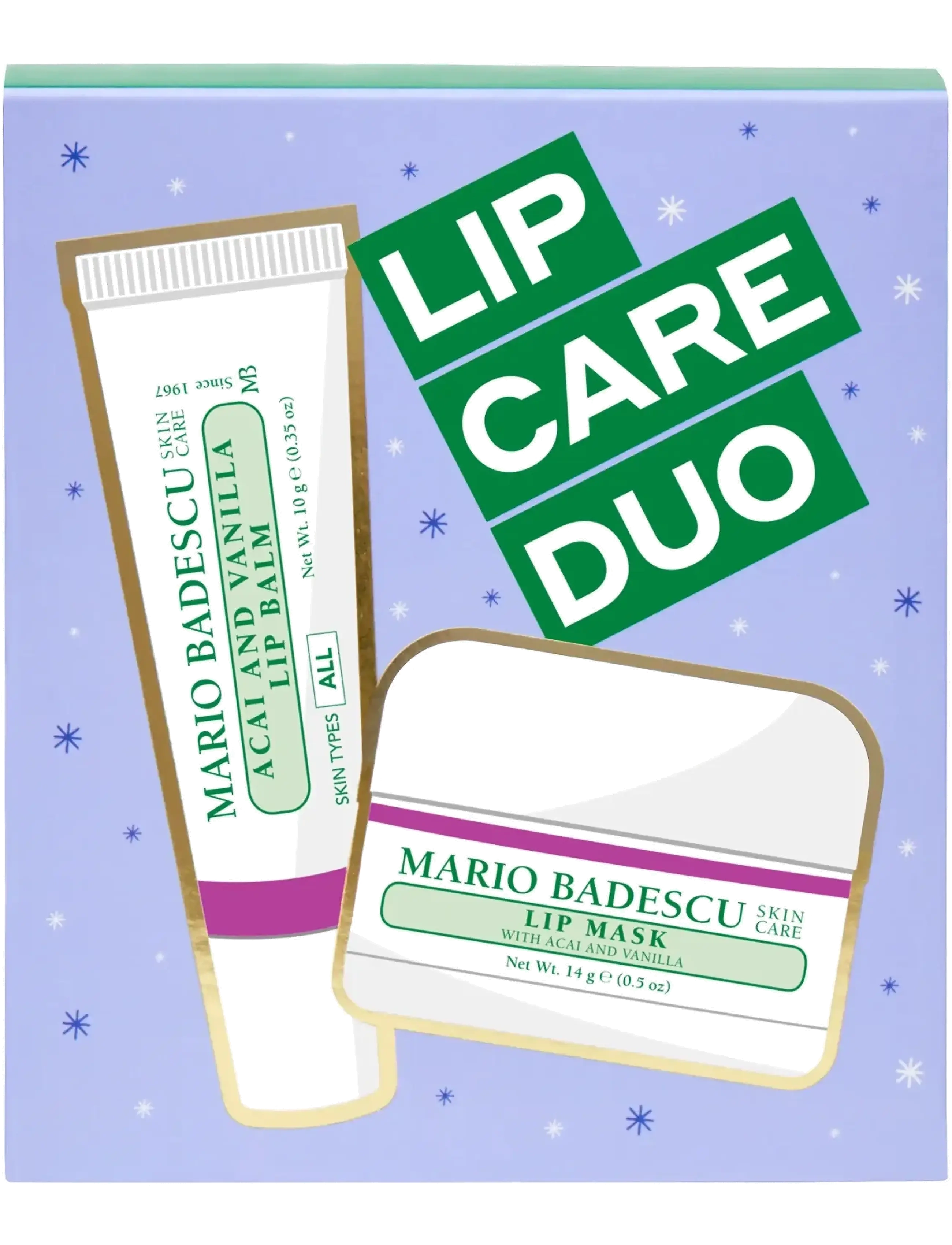 Mario Badescu - Day to Night Duo - læbemaske - clear - 3