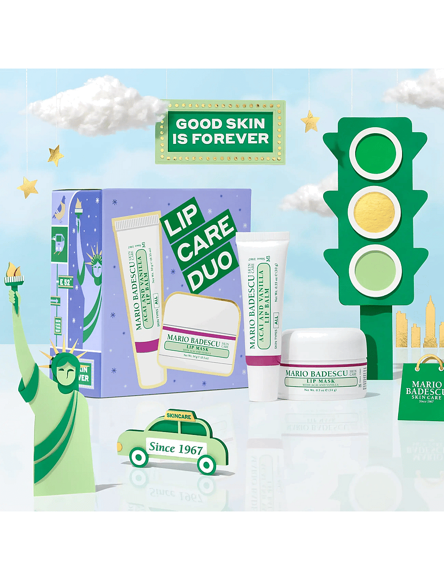 Mario Badescu - Day to Night Duo - läppmasker - clear - 4