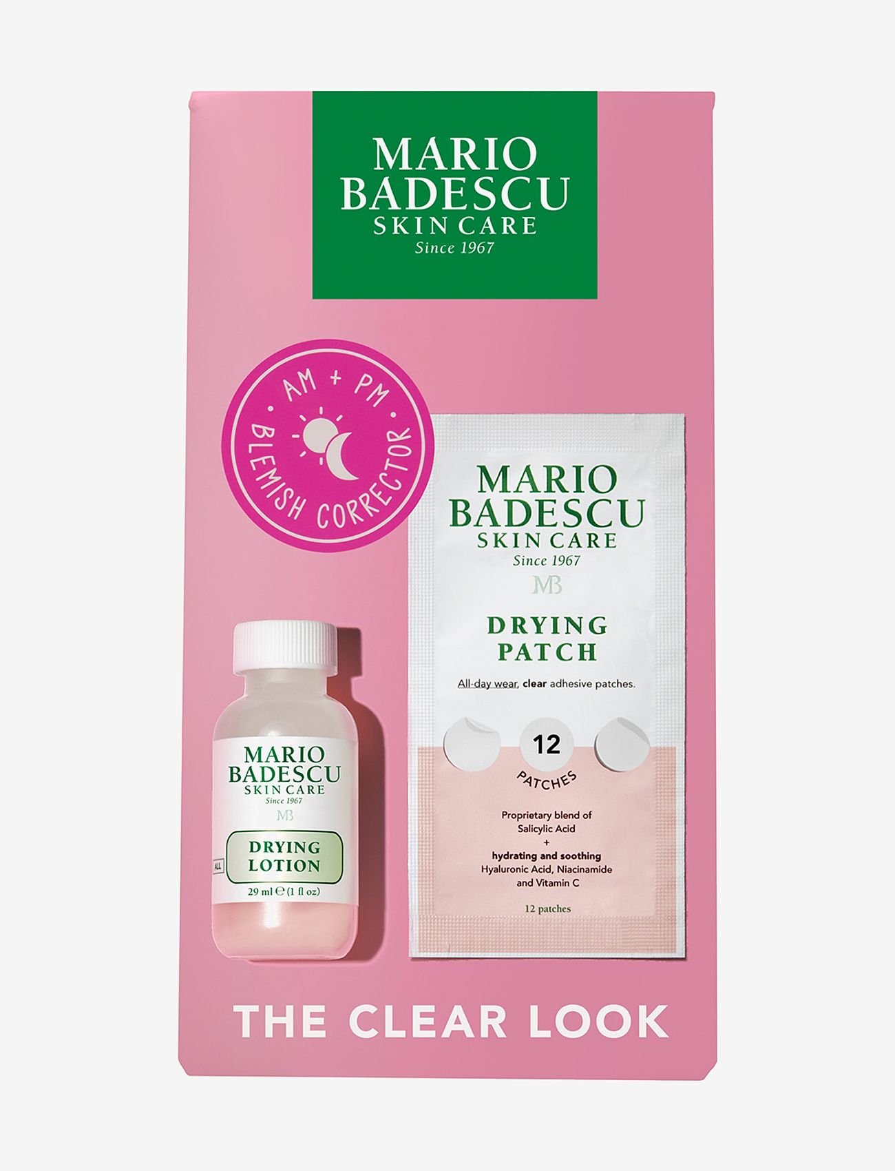Mario Badescu - Mario Badescu The Clear Look Kit - handa henni - clear - 1