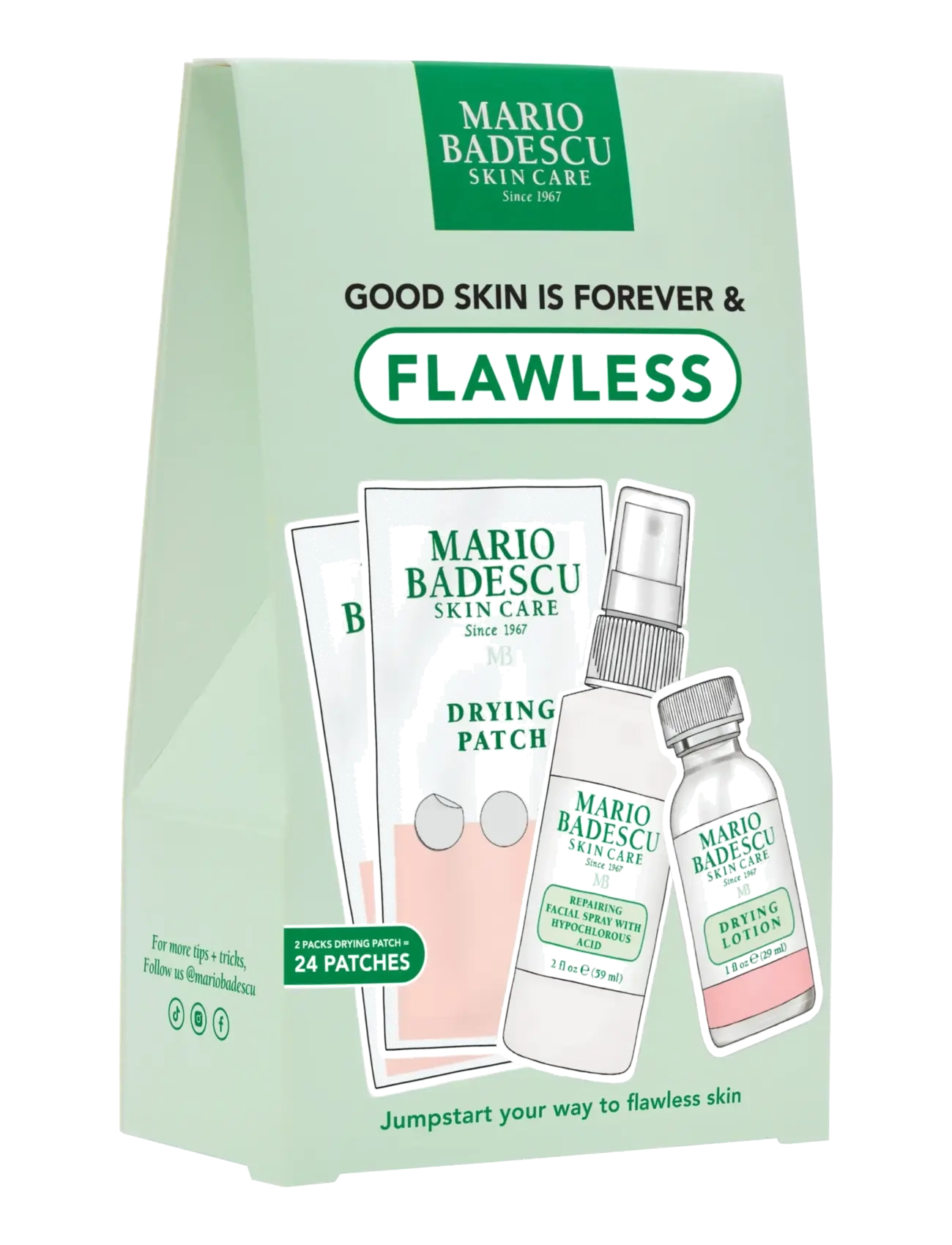 Mario Badescu - Good Skin Is Forever & Flawless Kit - natcremer - no color - 1