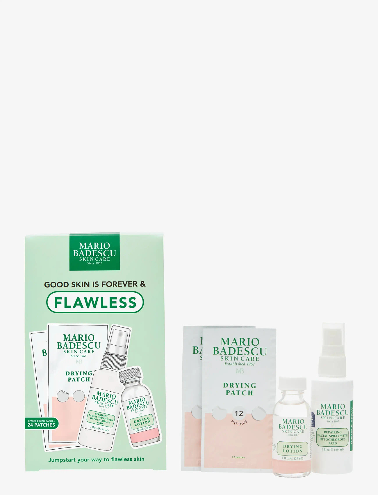 Mario Badescu - Good Skin Is Forever & Flawless Kit - nattkräm - no color - 2