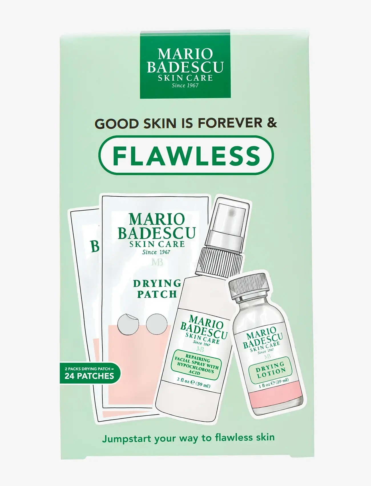 Mario Badescu - Good Skin Is Forever & Flawless Kit - nattkräm - no color - 3