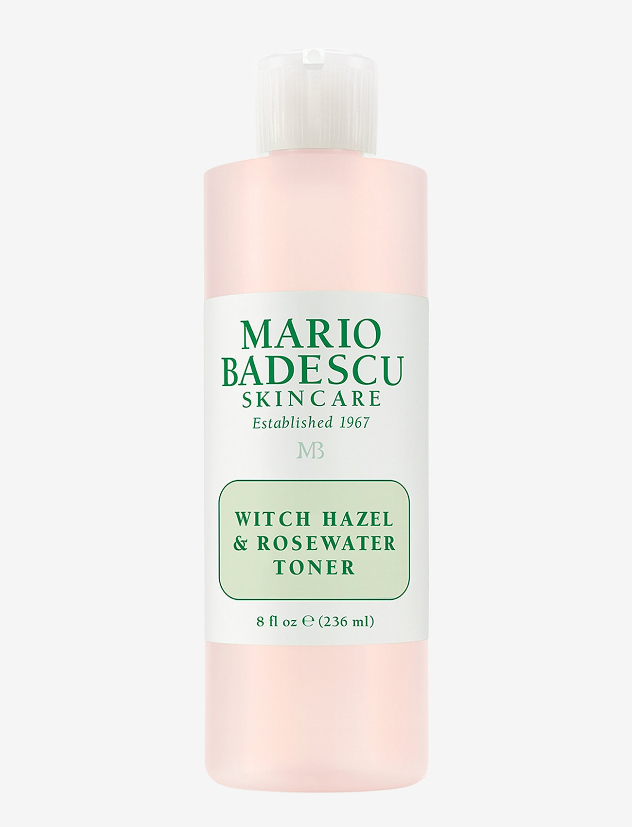 Mario Badescu - Mario Badescu Witch Hazel & Rosewater Toner 236ml - fugtgivende tonere - clear - 0