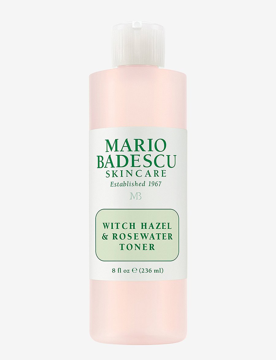 Mario Badescu - Mario Badescu Witch Hazel & Rosewater Toner 236ml - Återfuktande ansiktsvatten - clear - 0