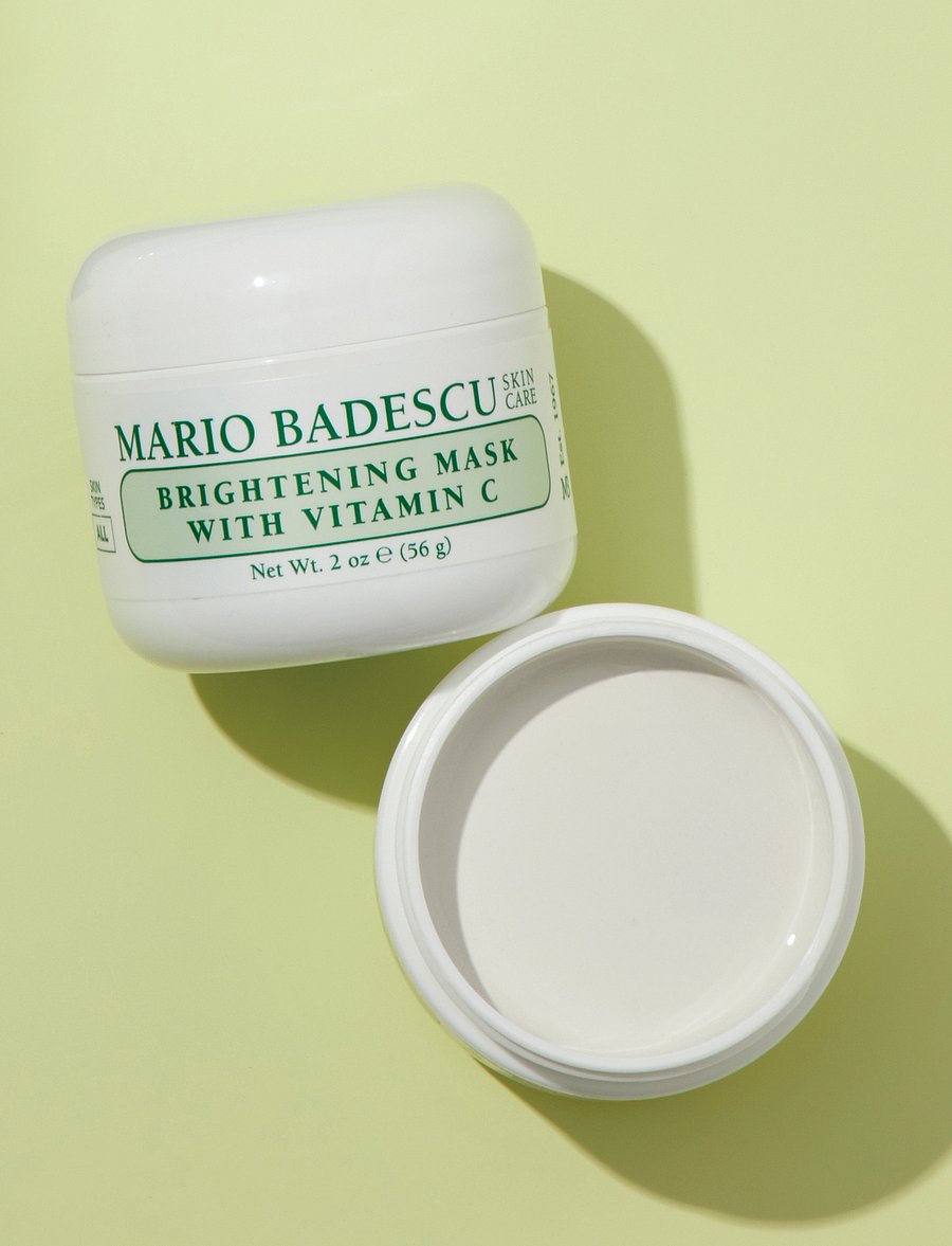 Mario Badescu - Mario Badescu Brightening Mask With Vitamin C 56g - Återfuktande masker - clear - 0