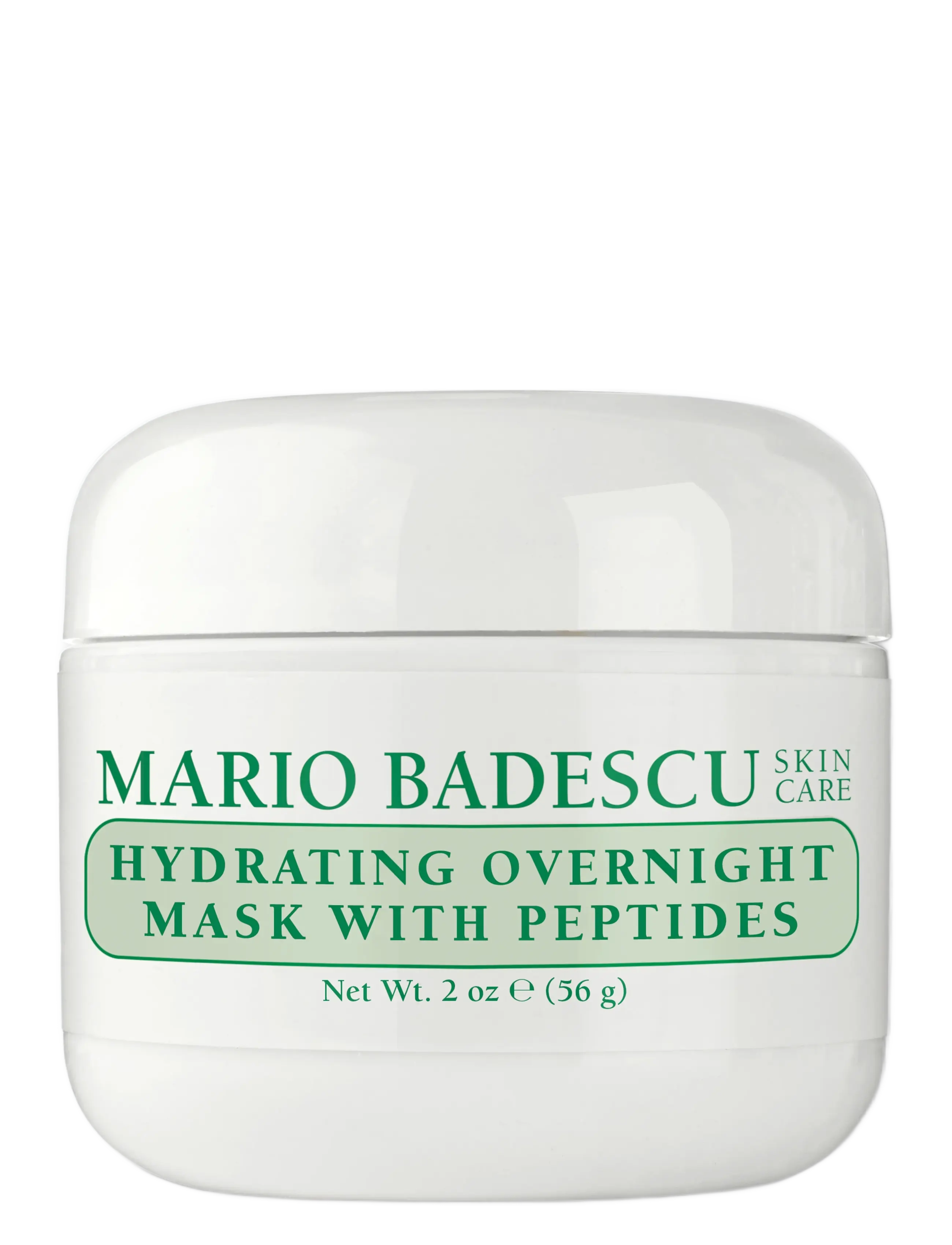 Mario Badescu Hydrating Overnight Mask With Peptides, Anti-age Ansigtsmaske, Nude, Str: 56 g