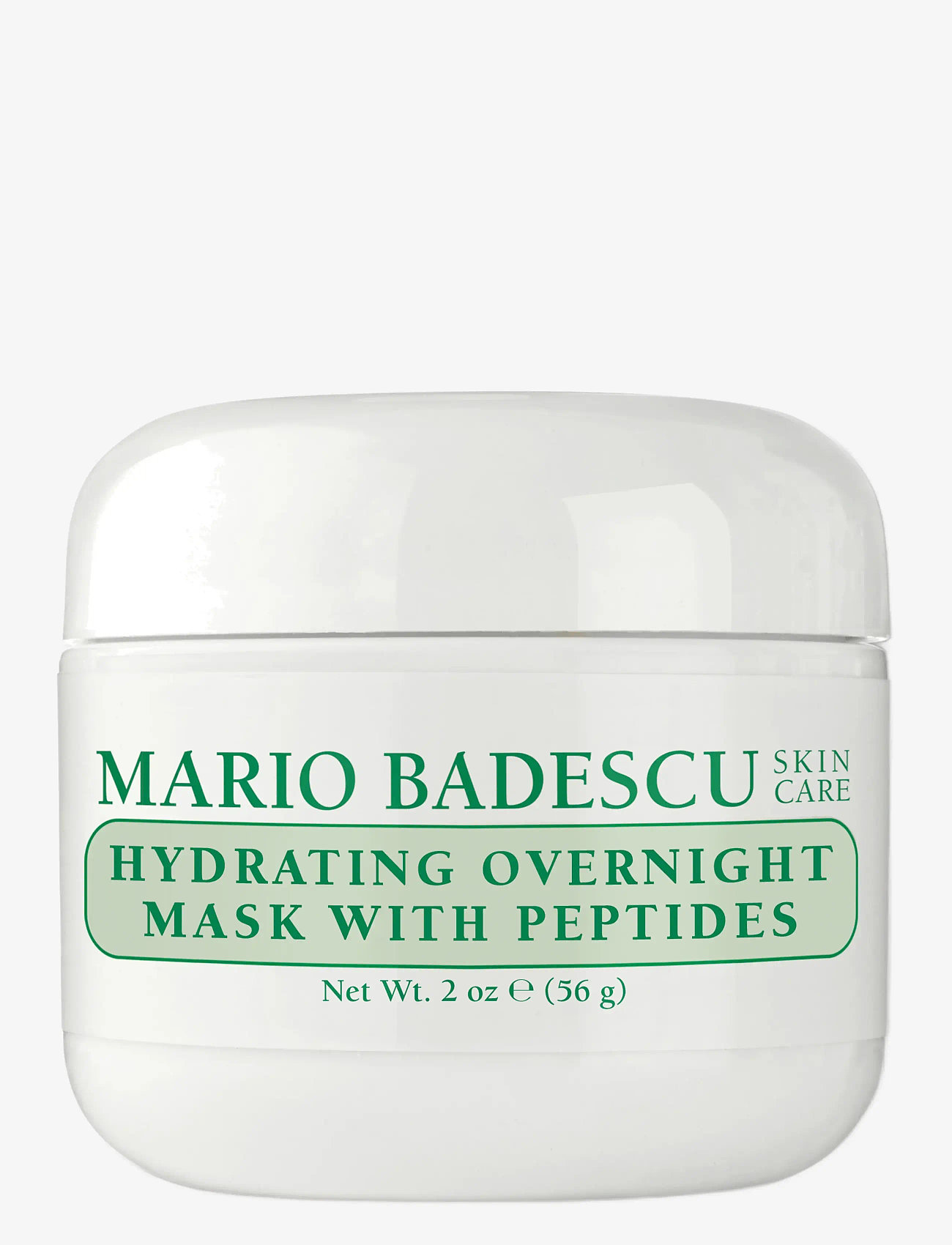 Mario Badescu - HYDRATING OVERNIGHT MASK WITH PEPTIDES - ansiktsmasker - clear - 0