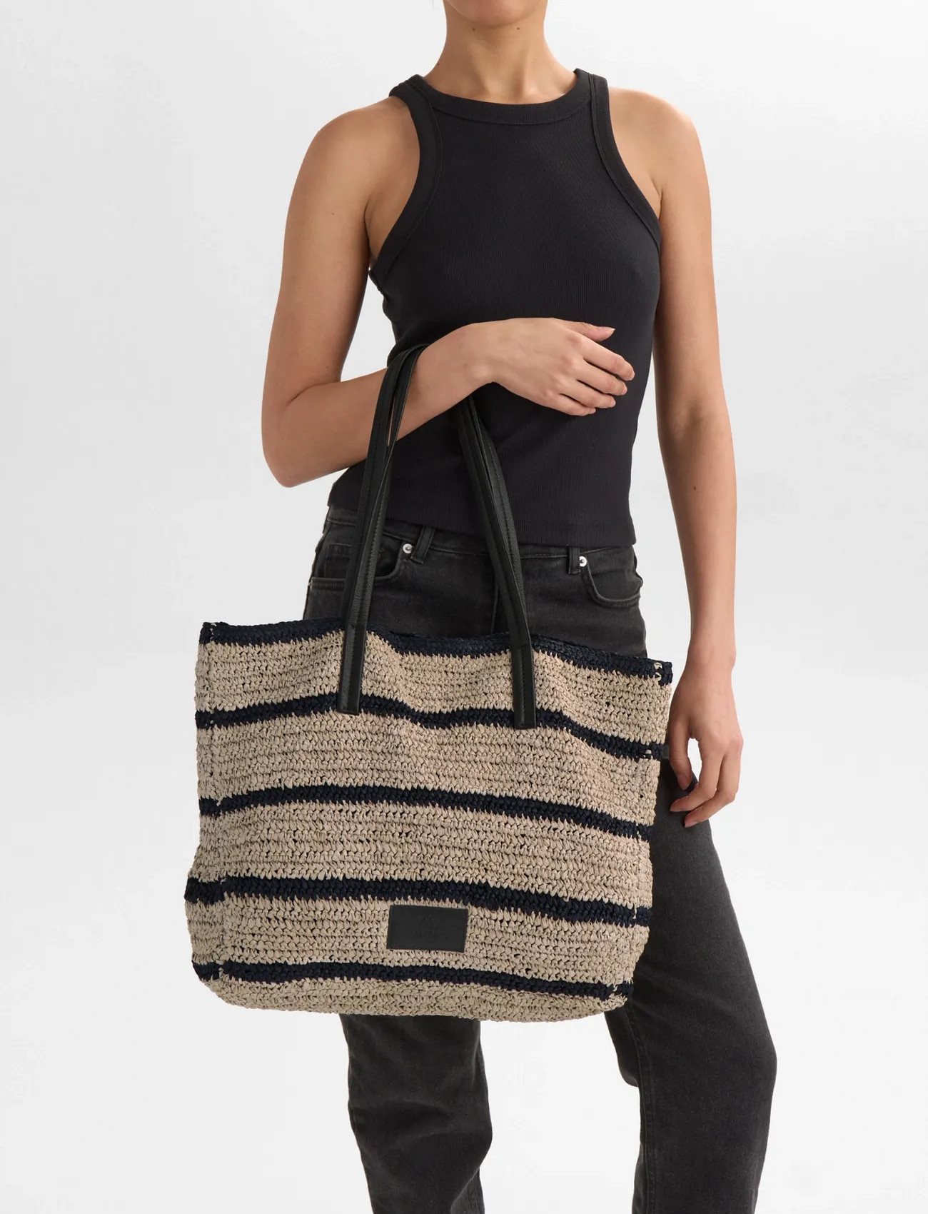 Markberg Avanimbg Shopper, Raffia - - ONE SIZE 1