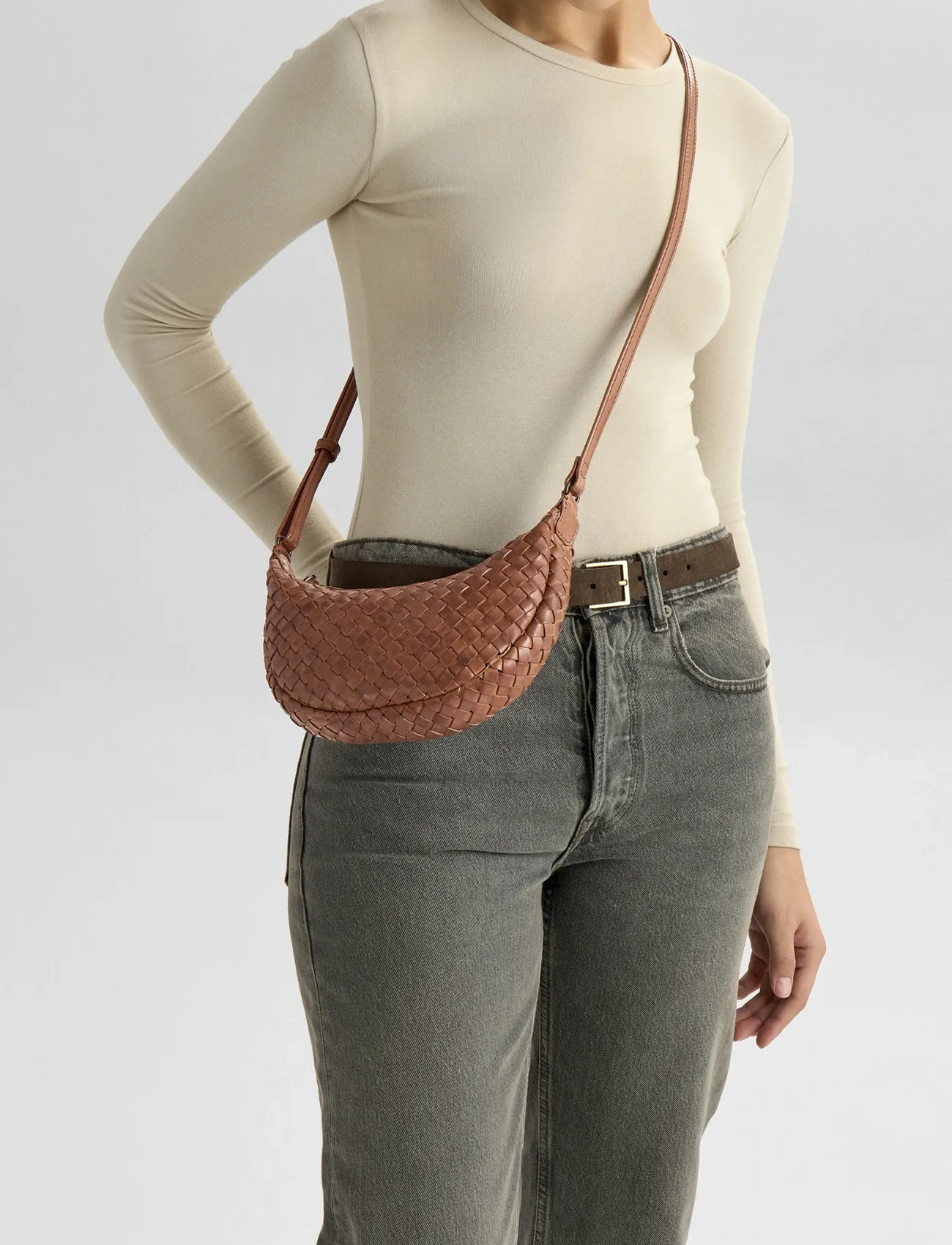 Markberg Gabymbg Cross. Bag, Weave - - ONE SIZE 1