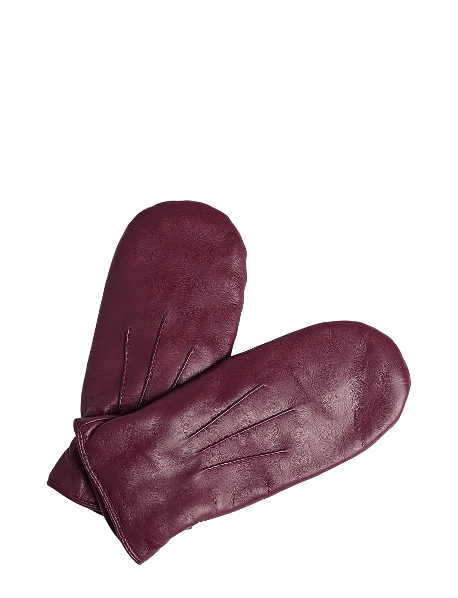 Markberg - AlleyMBG Mitten - fäustlinge - burgundy - 0