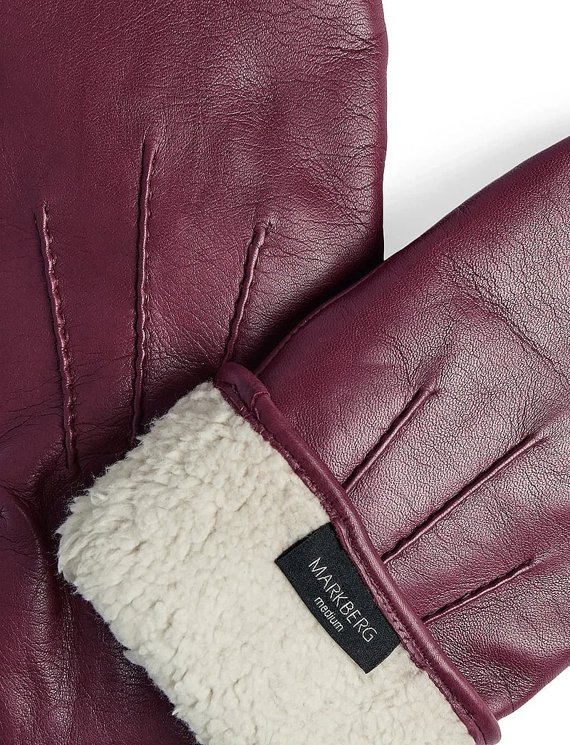 Markberg - AlleyMBG Mitten - labakindad - burgundy - 3