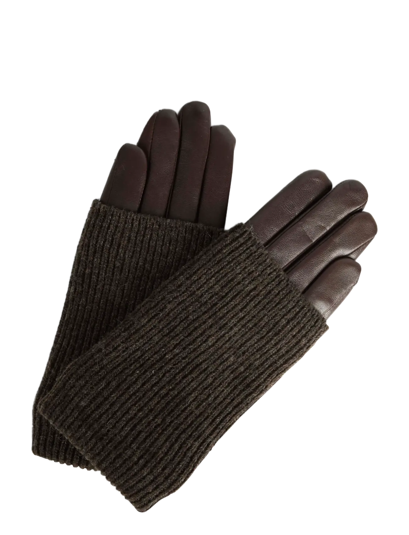 Markberg Hellymbg Glove, 8.5, Gloves, Braun - Finger Frauen