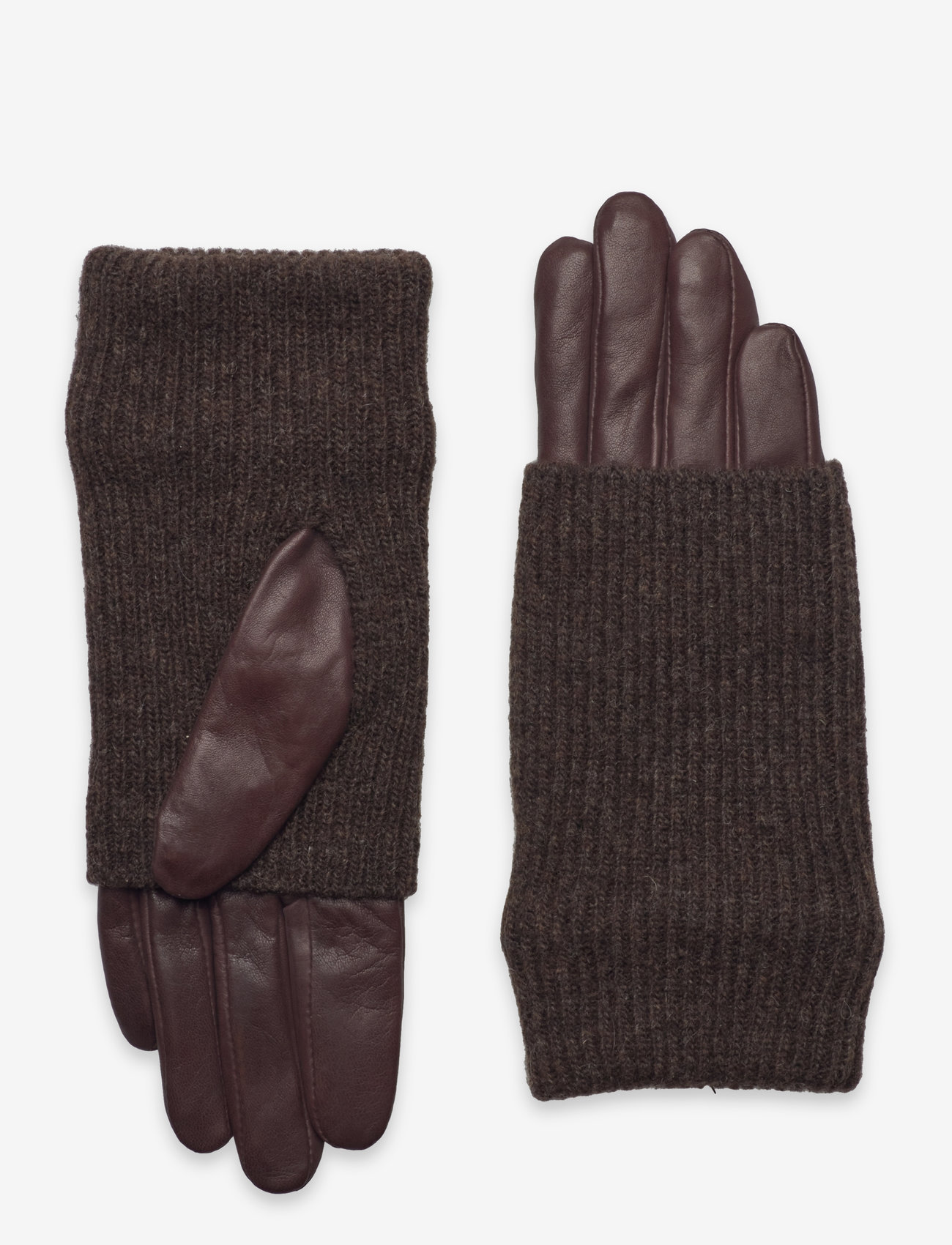 Markberg - HellyMBG Glove - aksessuaarid - dark brown - 0