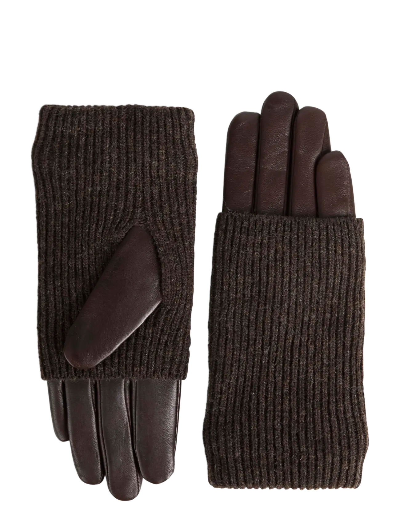 Markberg - HellyMBG Glove - nahast kindad - dark brown - 1