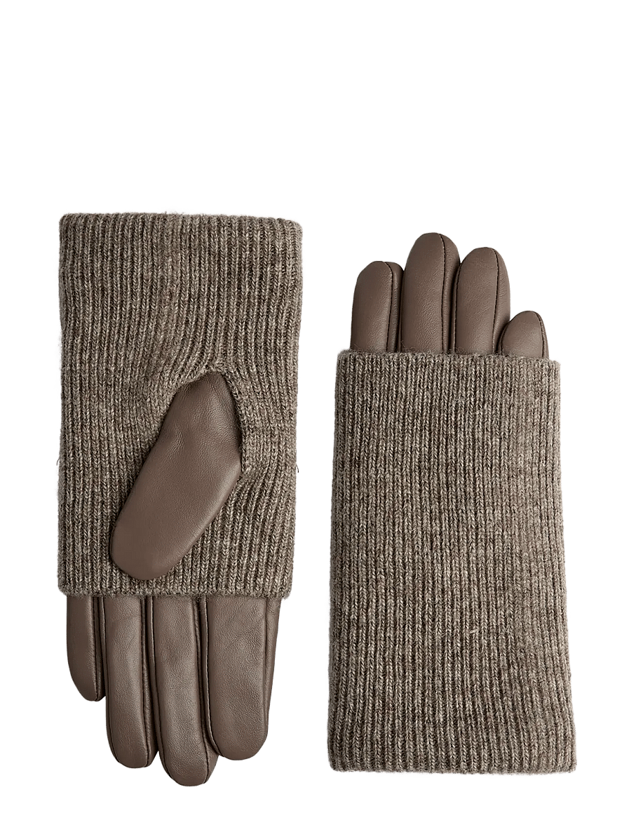 Markberg - HellyMBG Glove - nahast kindad - major brown - 1