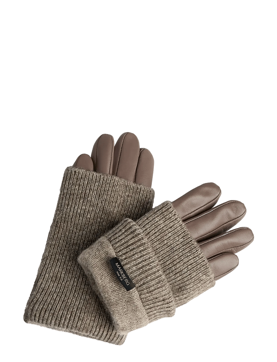 Markberg - HellyMBG Glove - nahast kindad - major brown - 2