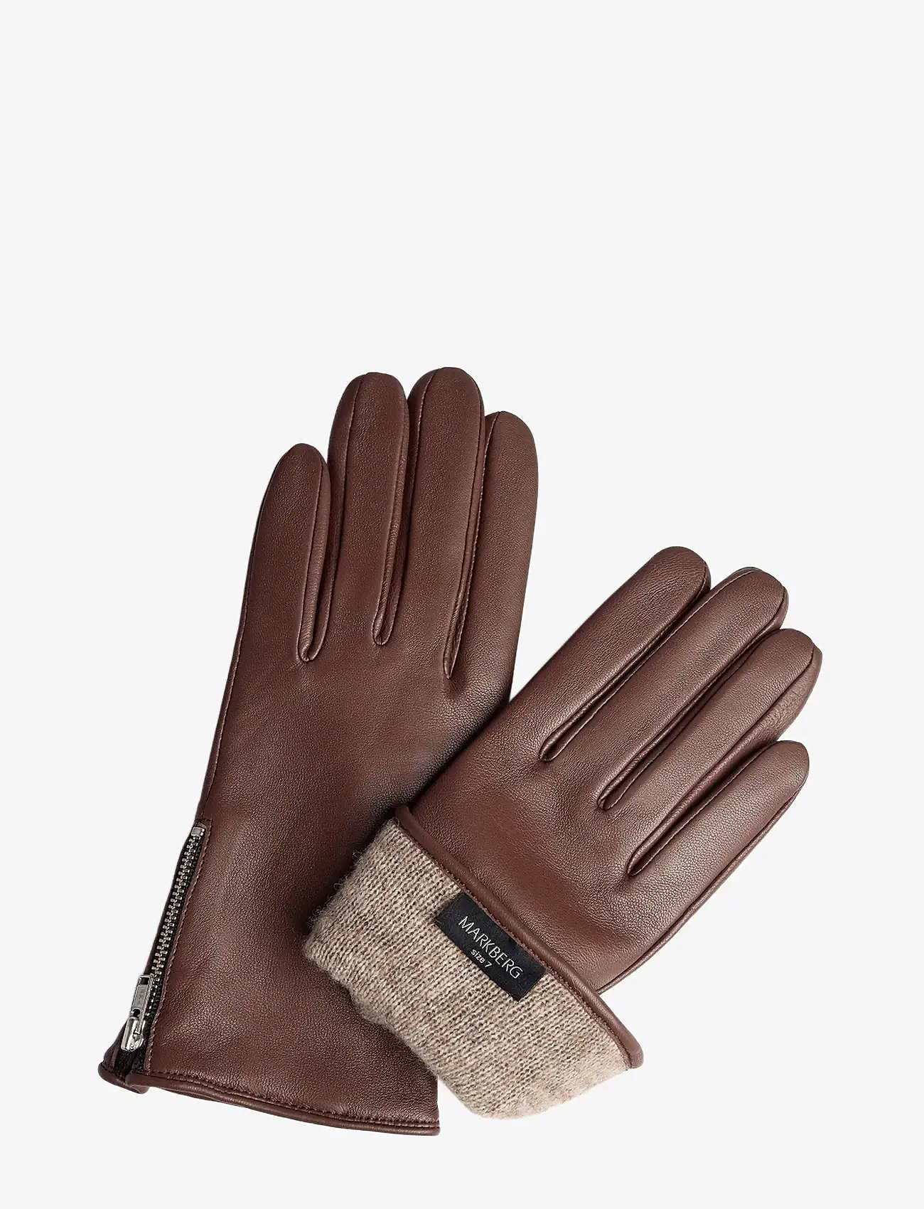 Markberg - KathMBG Glove - fingervantar - brandy - 2