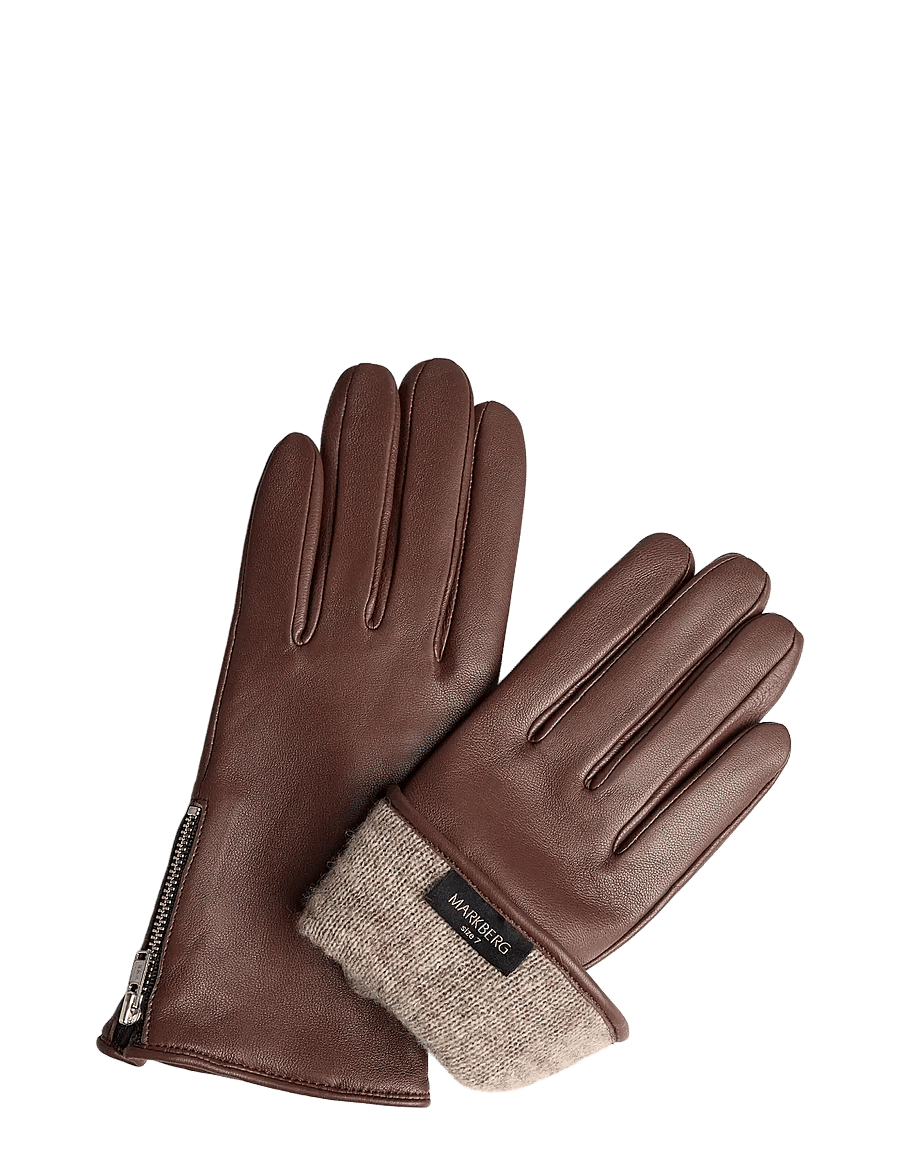 Markberg - KathMBG Glove - læderhandsker - brandy - 2
