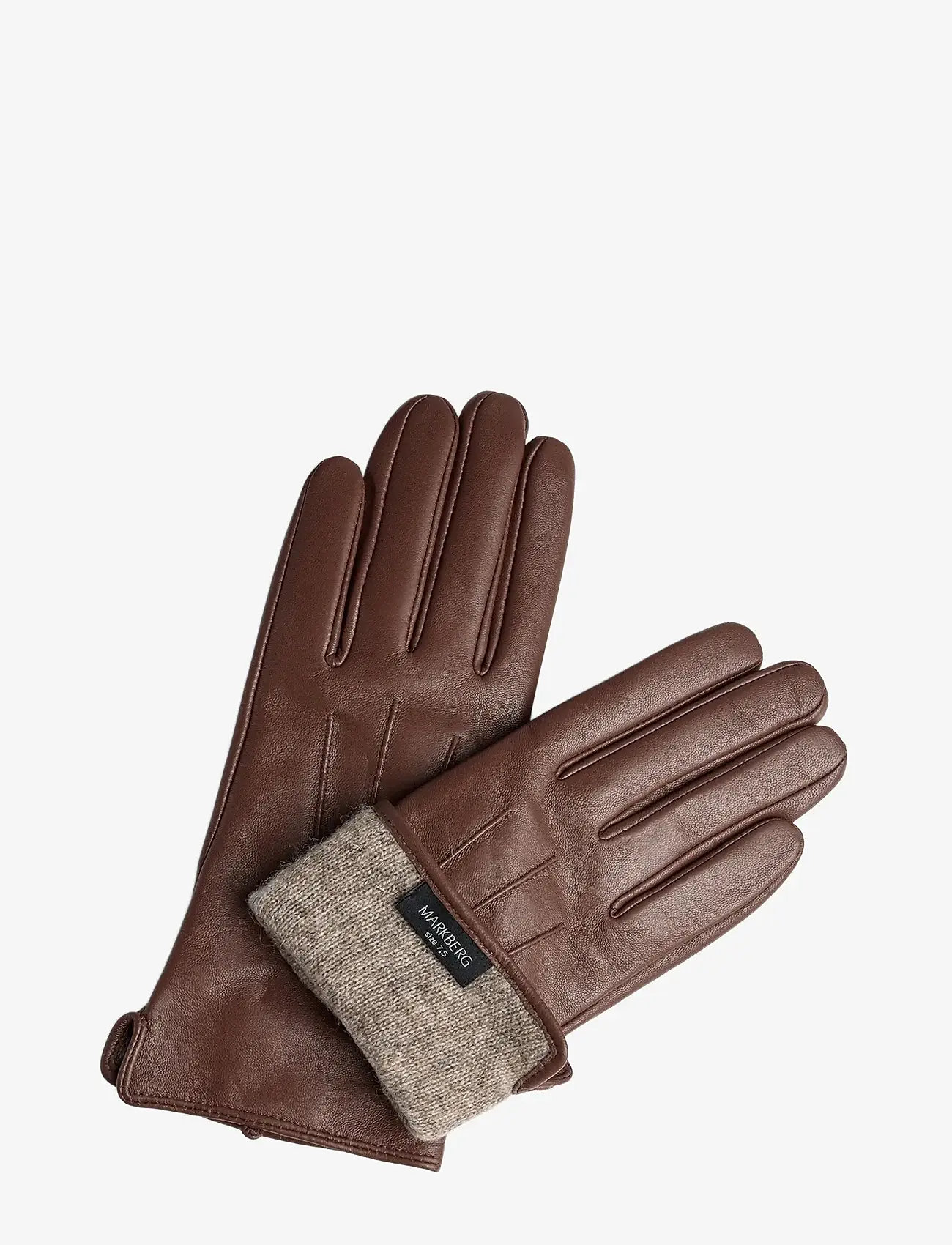 Markberg - CariannaMBG Glove - fingervantar - brandy - 2